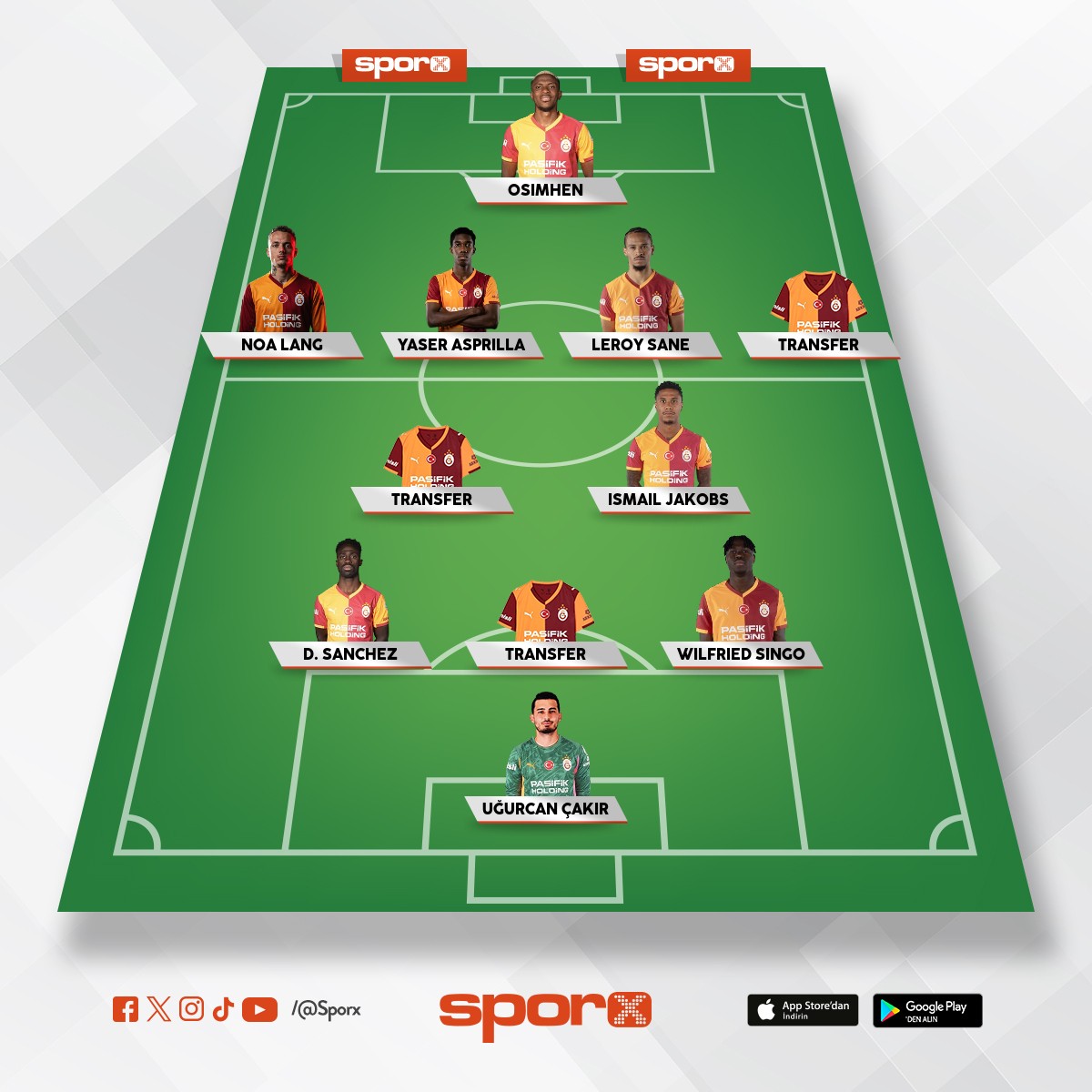 Galatasaray en iyi 11