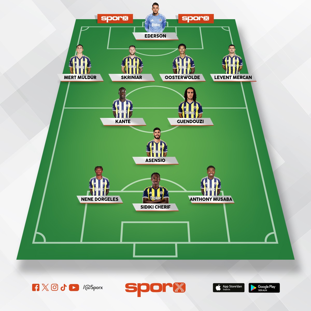 Fenerbah�e efsane kadro