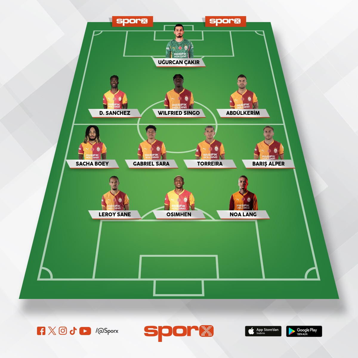 Juventus ma�� kadrosu e�er bu kadroyla ��karsak kazan�r�z