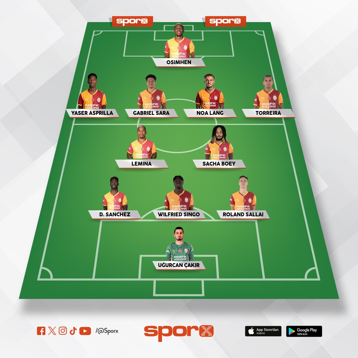 SAMP�YON KADRO GALATASARAY