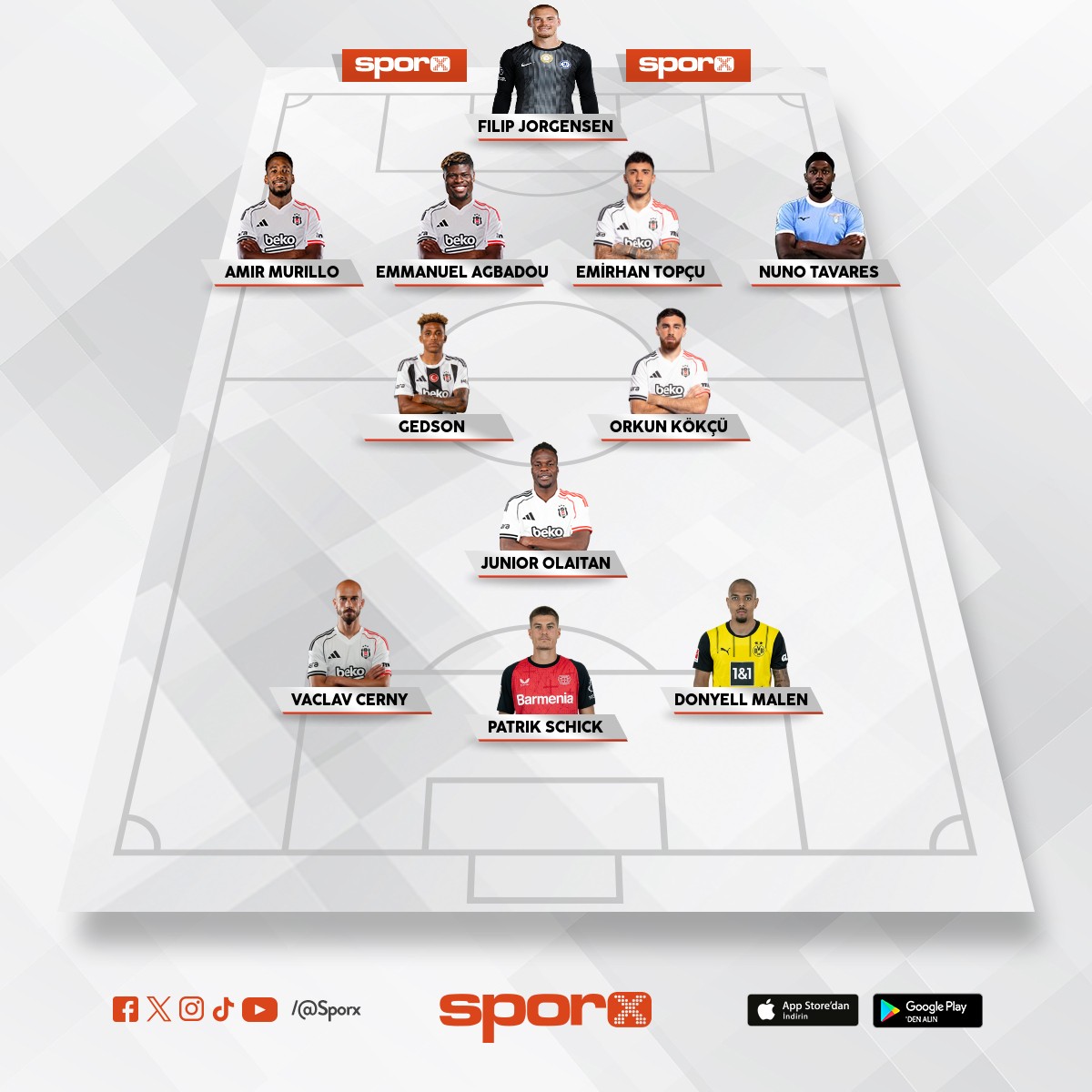 Yaz�n dizece�imiz kadro bu olmal�