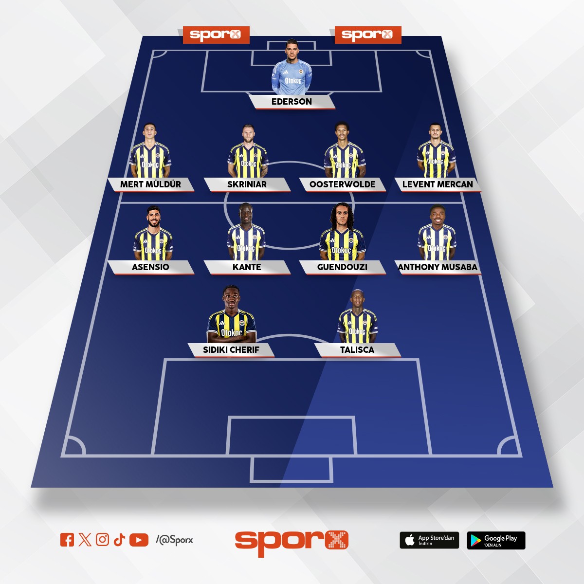 Sag ve sol bek degi�ir