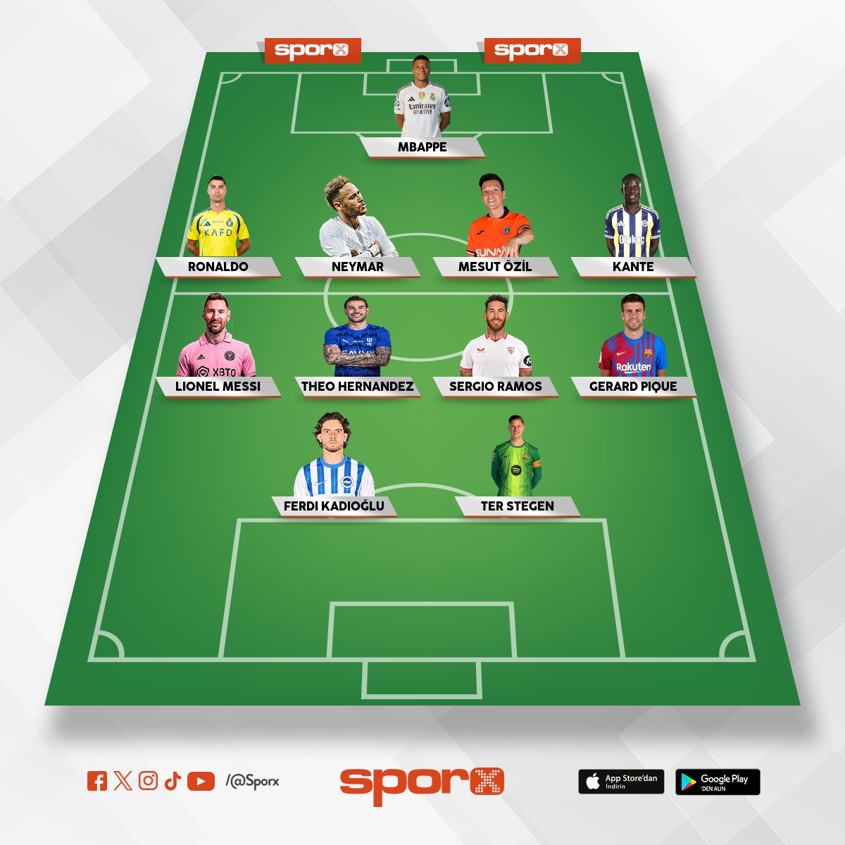 d�nyan�n en iyi kadrosu