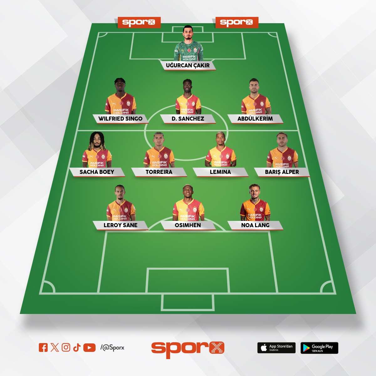 Galatasaray ikinci yar� 