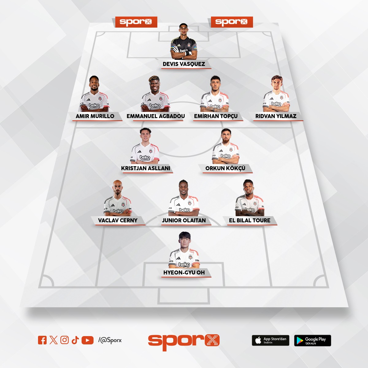 Galatasaray kar�� ilk 11