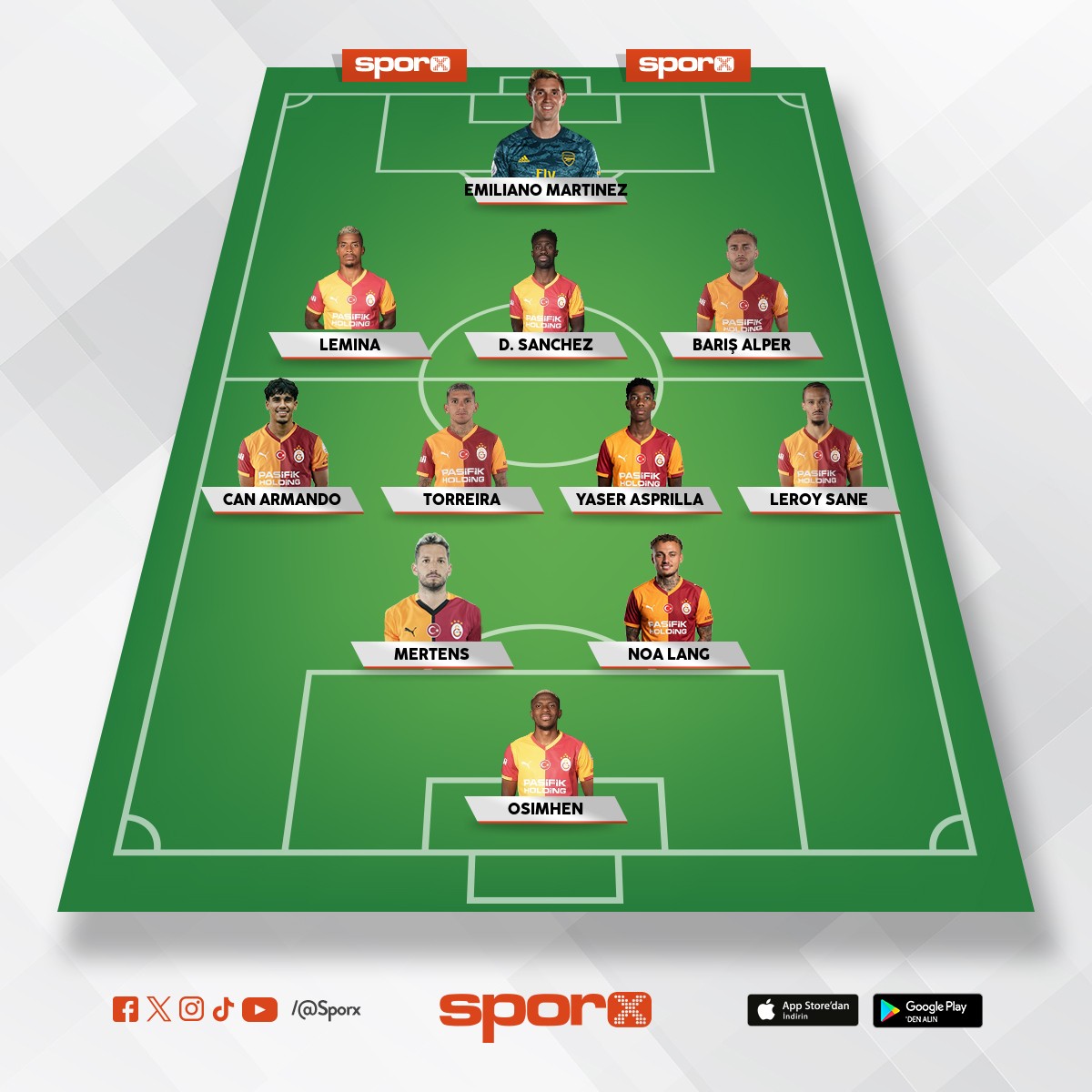 Galatasaray 
Zekeriya