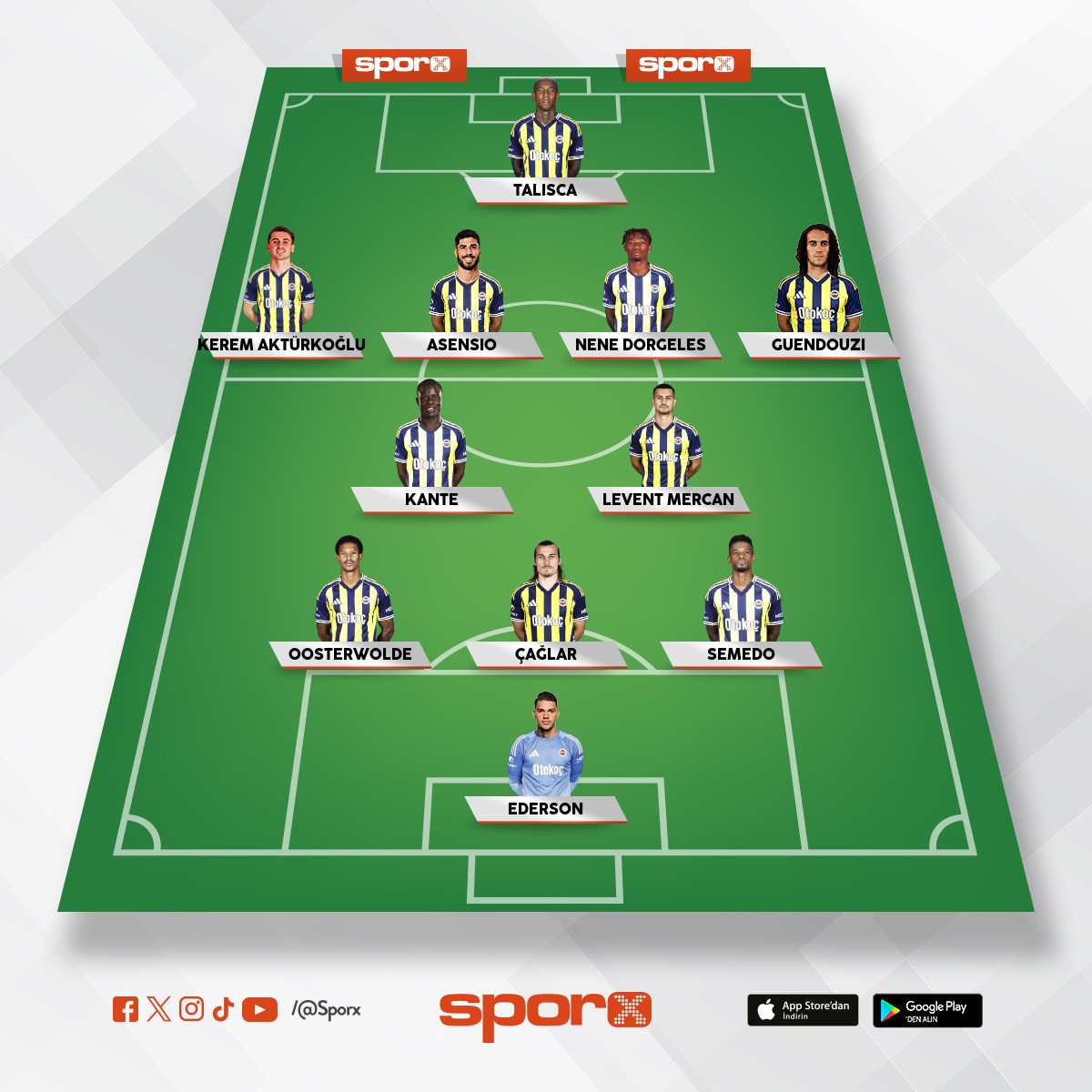 Fenerbah�e ilk 11
l