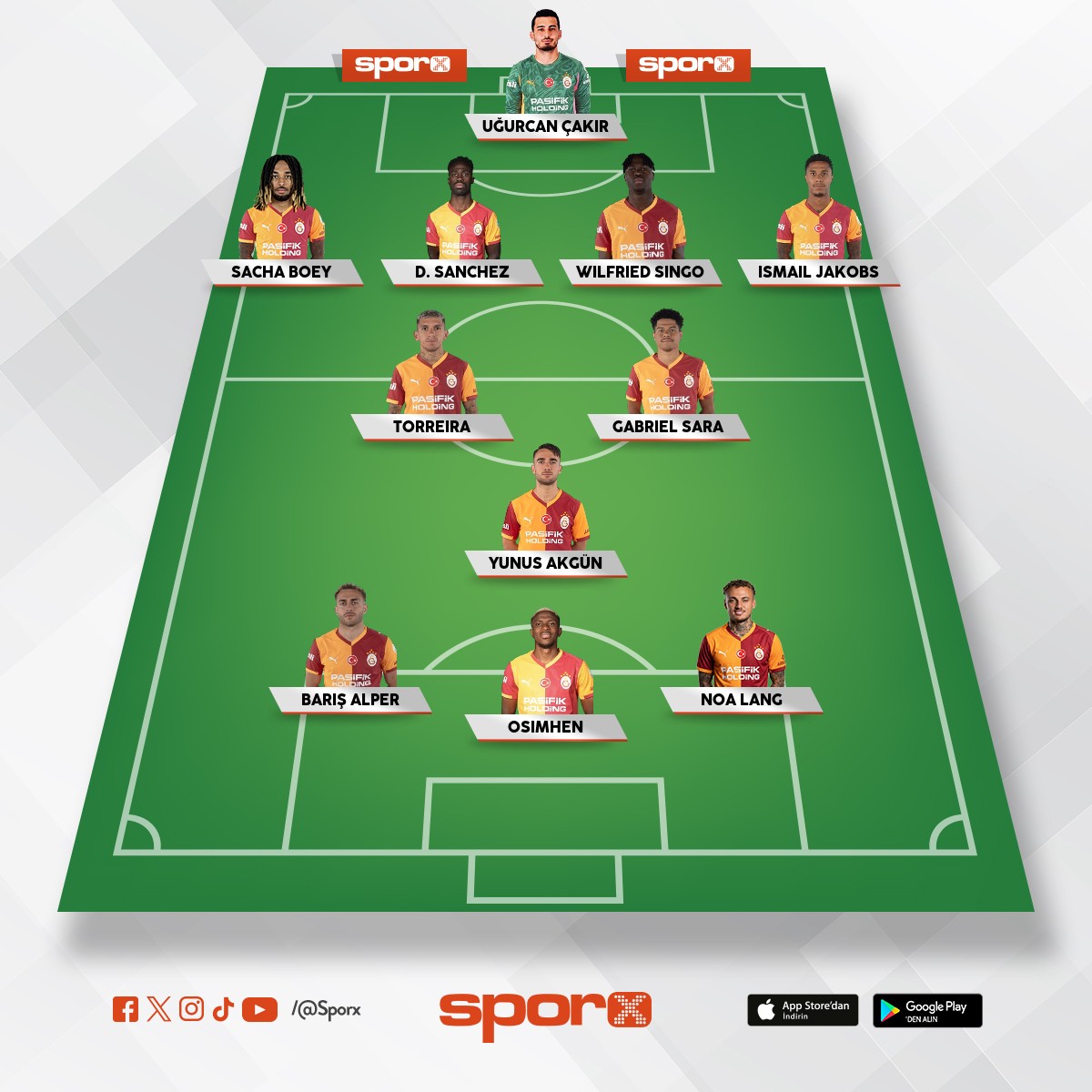 Juve maci 11 (sane sakat lemina cezali oldugu icin)