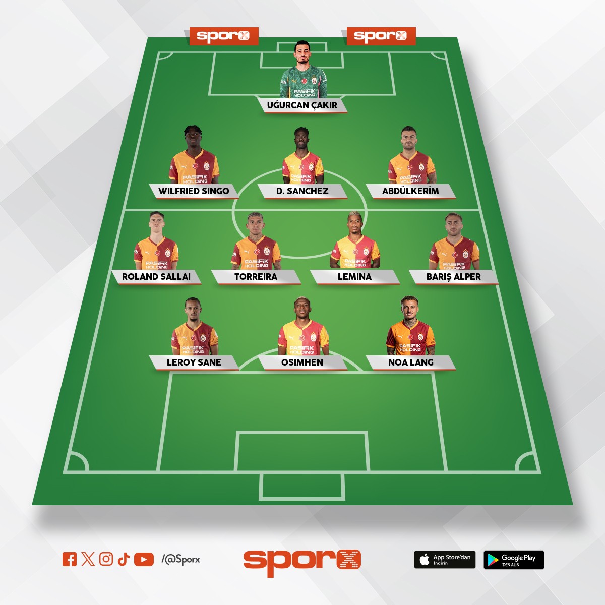 Galatasaray ikinci yar� 