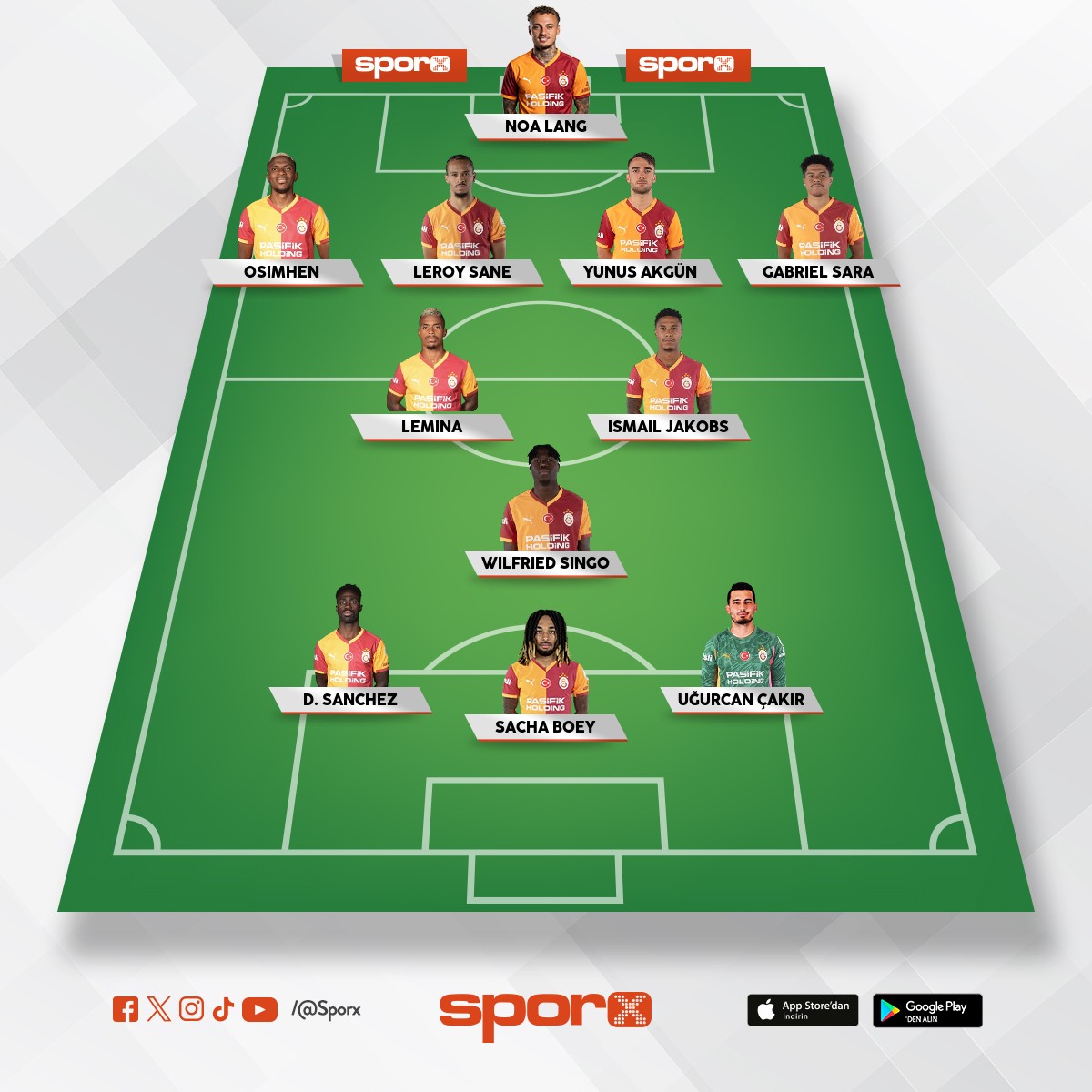 Juventus deplasman kadro