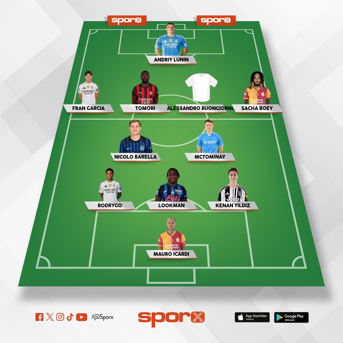 Haftan�n Tak�m�