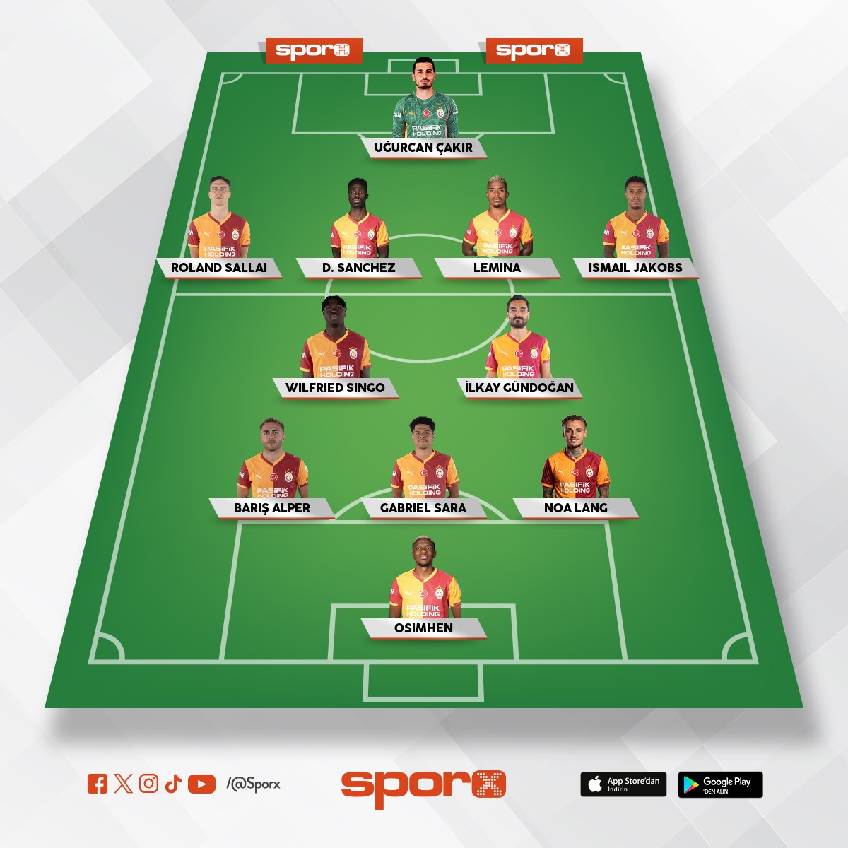 Okan Juve bize �al��t�, rakibe s�rpriz yap. �n liberoda Singo'yu oynat, duvara �arp�p geri d�ns�nler