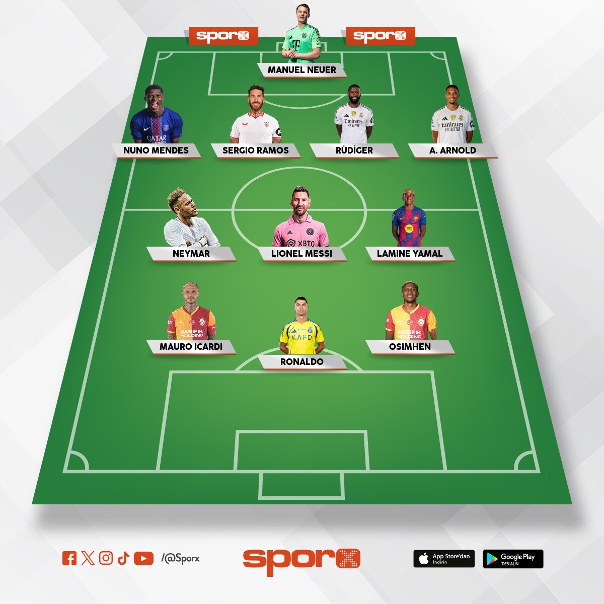 D�nyan�n en iyi kadrosu