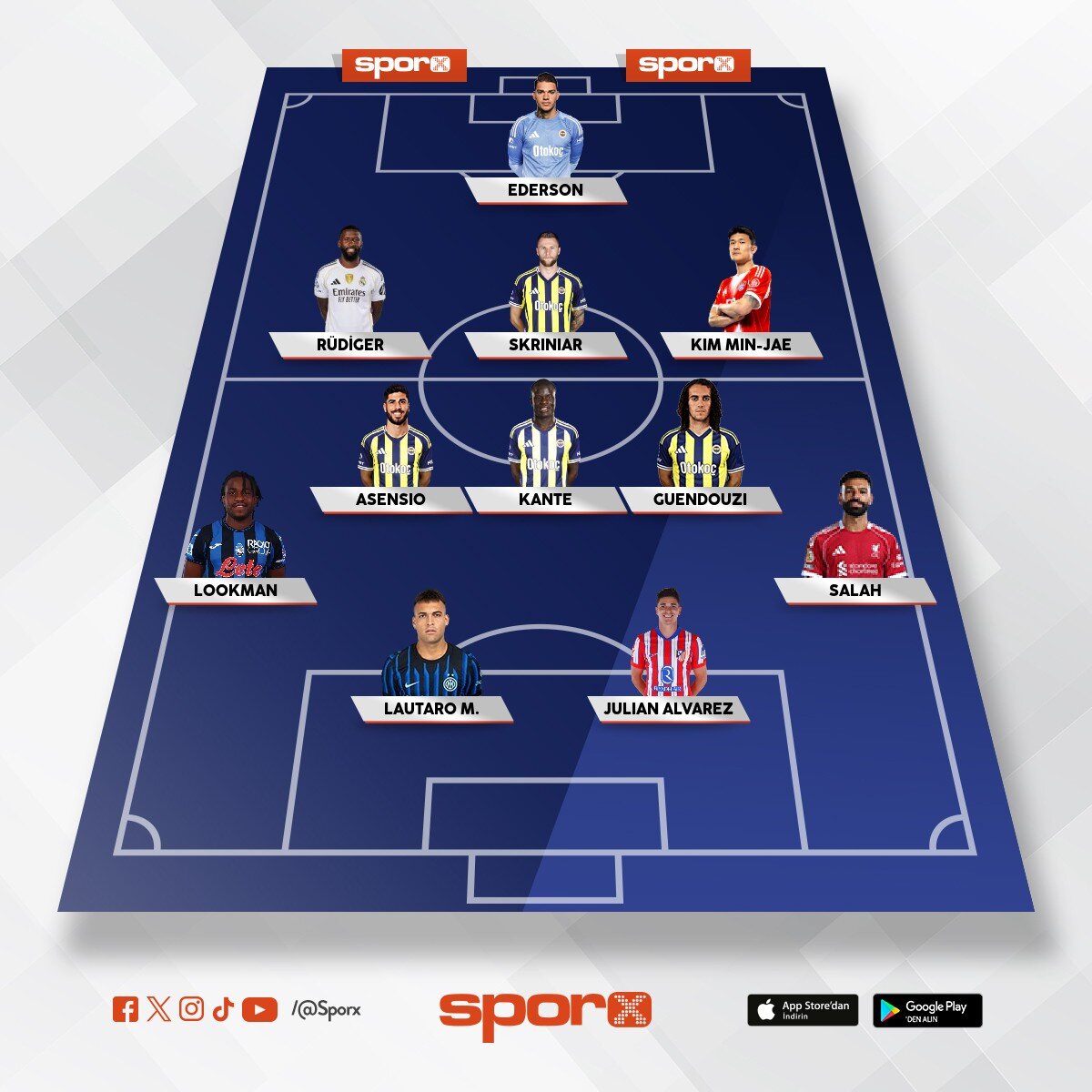 Fenerbah�e istedi�im kadro bu kadroyu yaps�nlar �st �ste �ampiyonluk �ampiyonlar liginde �eyrek fina