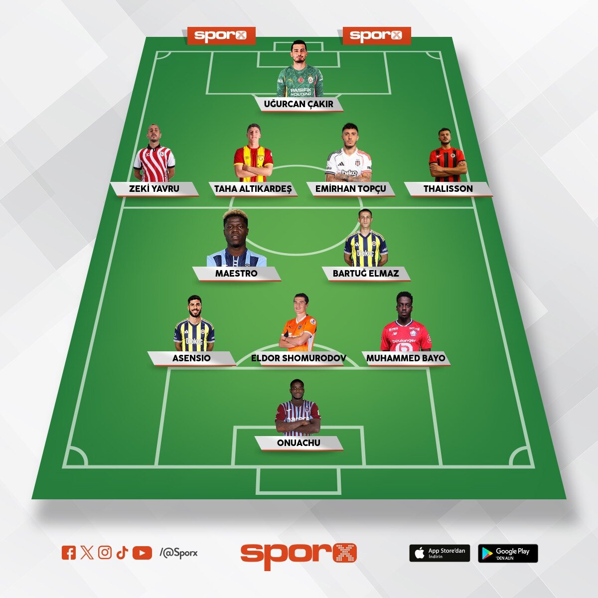 super lig ilk 11 karma