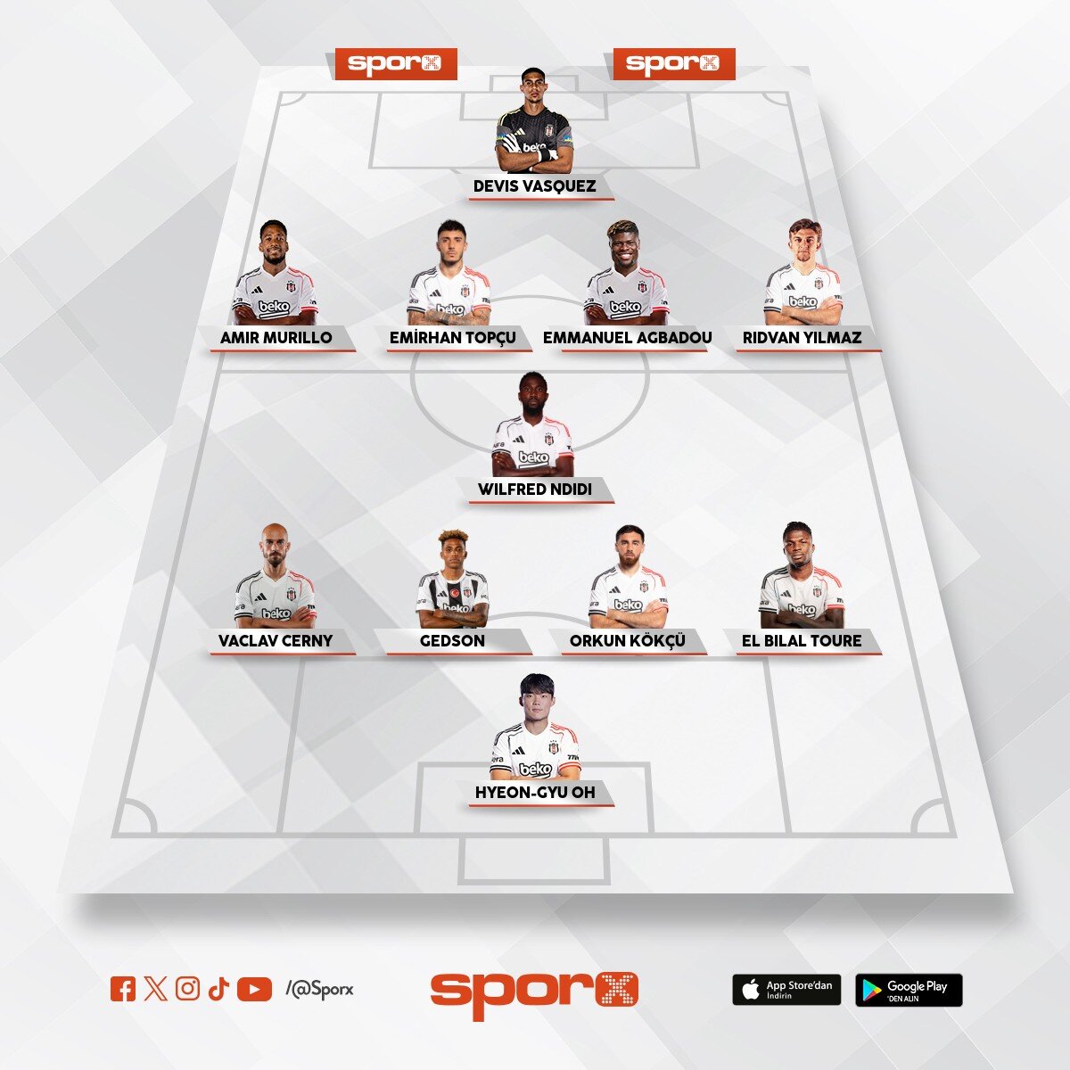 BE��KTA� �ampiyon ilk 11