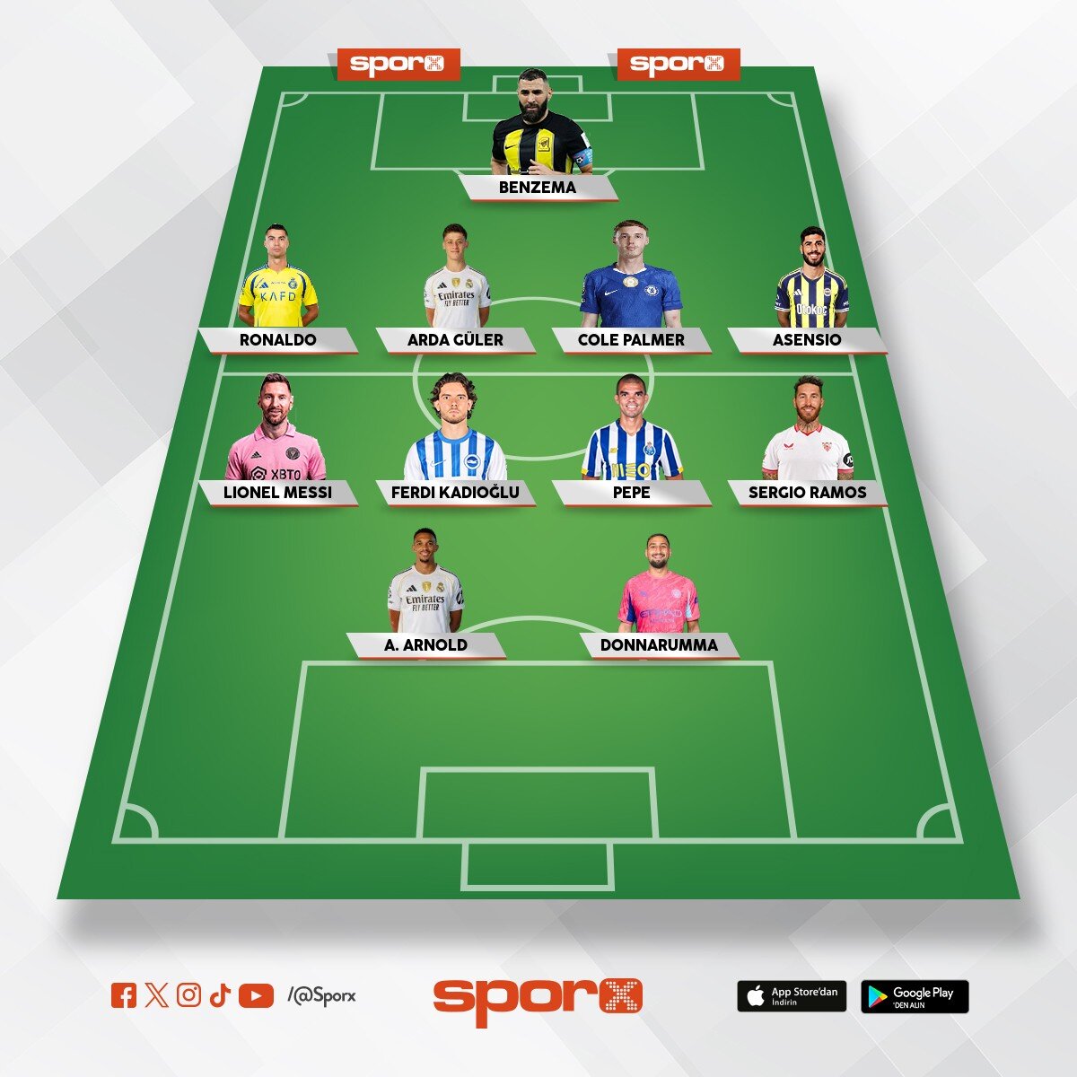 d�nyan�n en iyi tak�m�