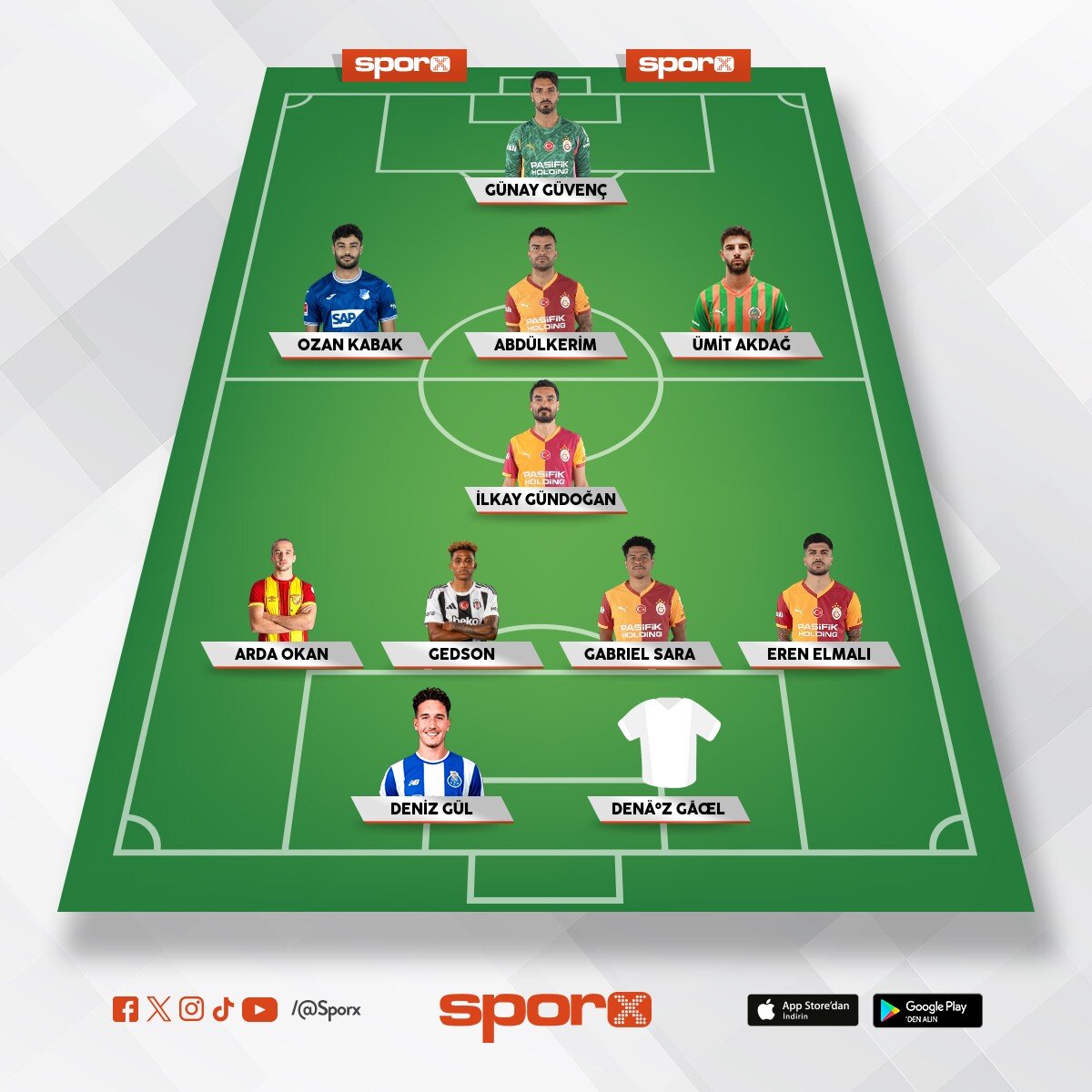 Listede yok: M.Amoura