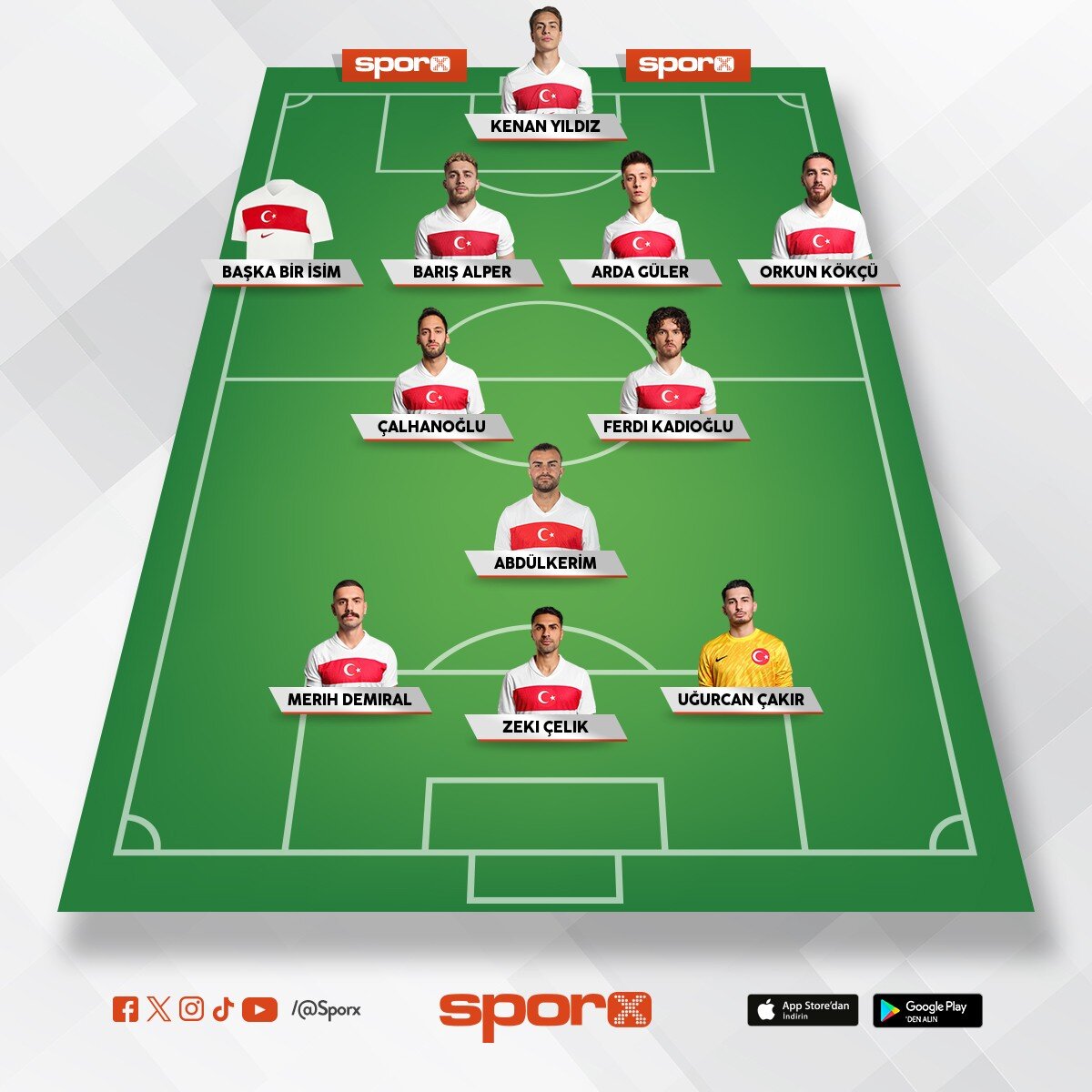 Milli Tak�m Ideal 11