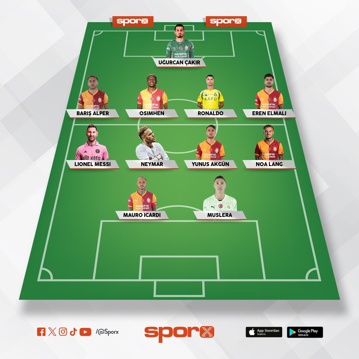 Sampiyonluk garanti kadro