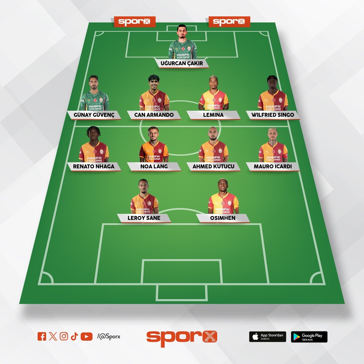 Galatasaray.   ye�il