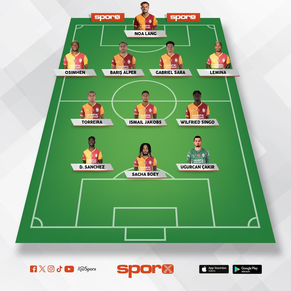 GALATASARAYIN G�NCEL EN �Y� 11'�