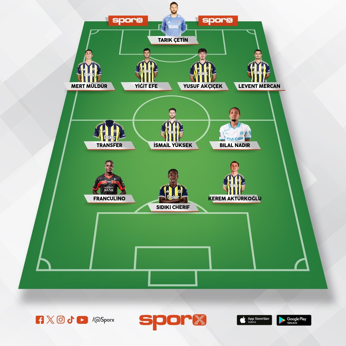 @Kadrokolik Fenerbah�e Yedekler CM Muhammed Damar 