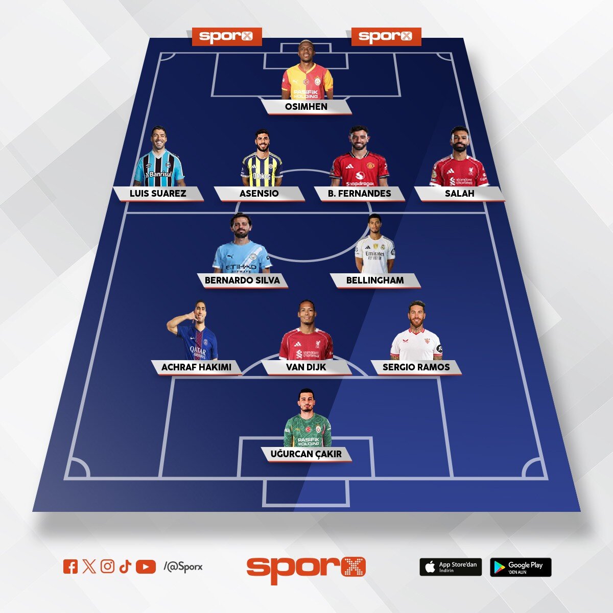 d�nyan�n en iyi kadrosu