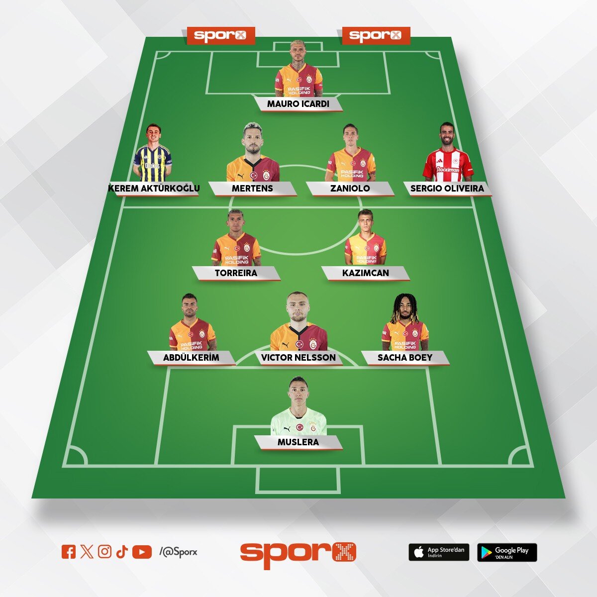 Galatasaray 
Ali samiyen