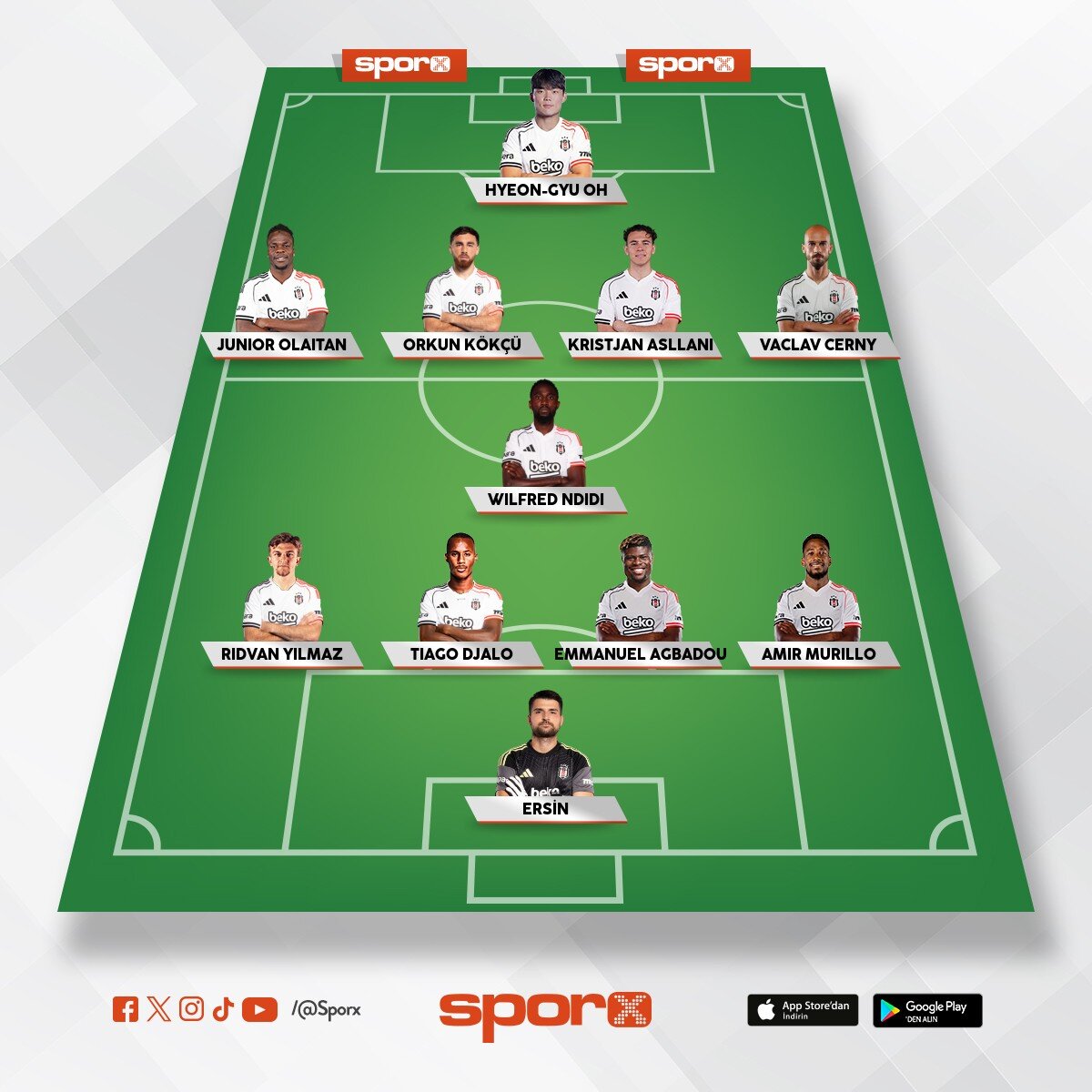 Sergen Yal��n final ma�� kadro b�yle yap