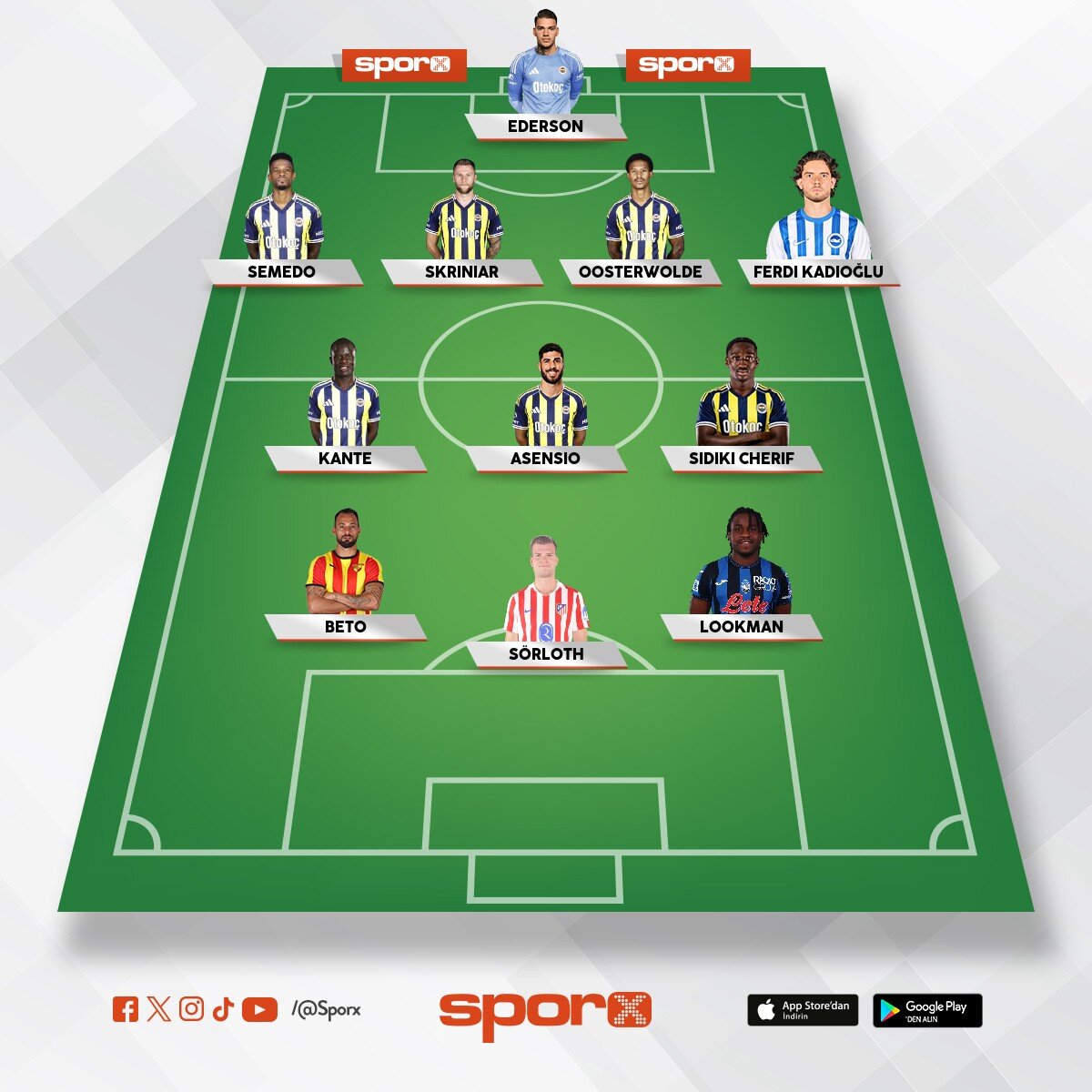 Fenerbah�e en iyi 11