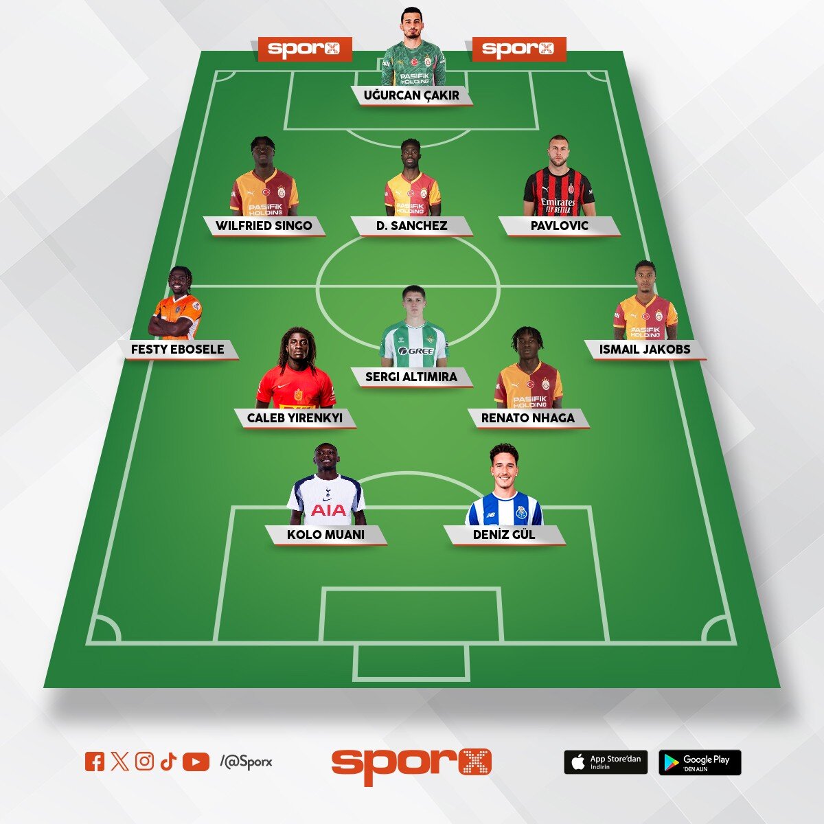 26/27 yedek as kadro