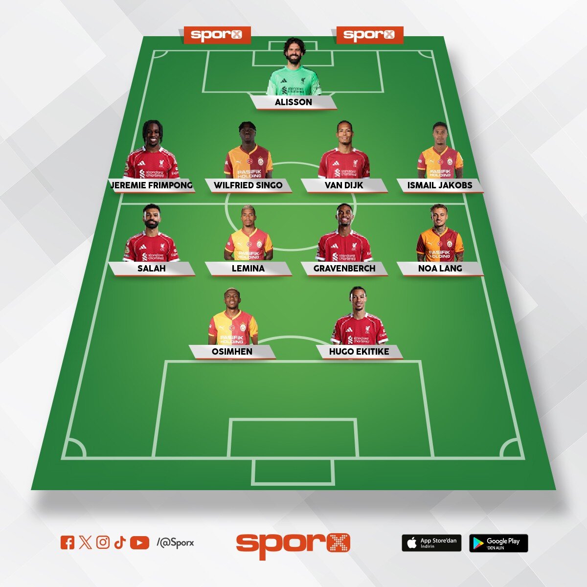 Ga ve liverpool kadrosu