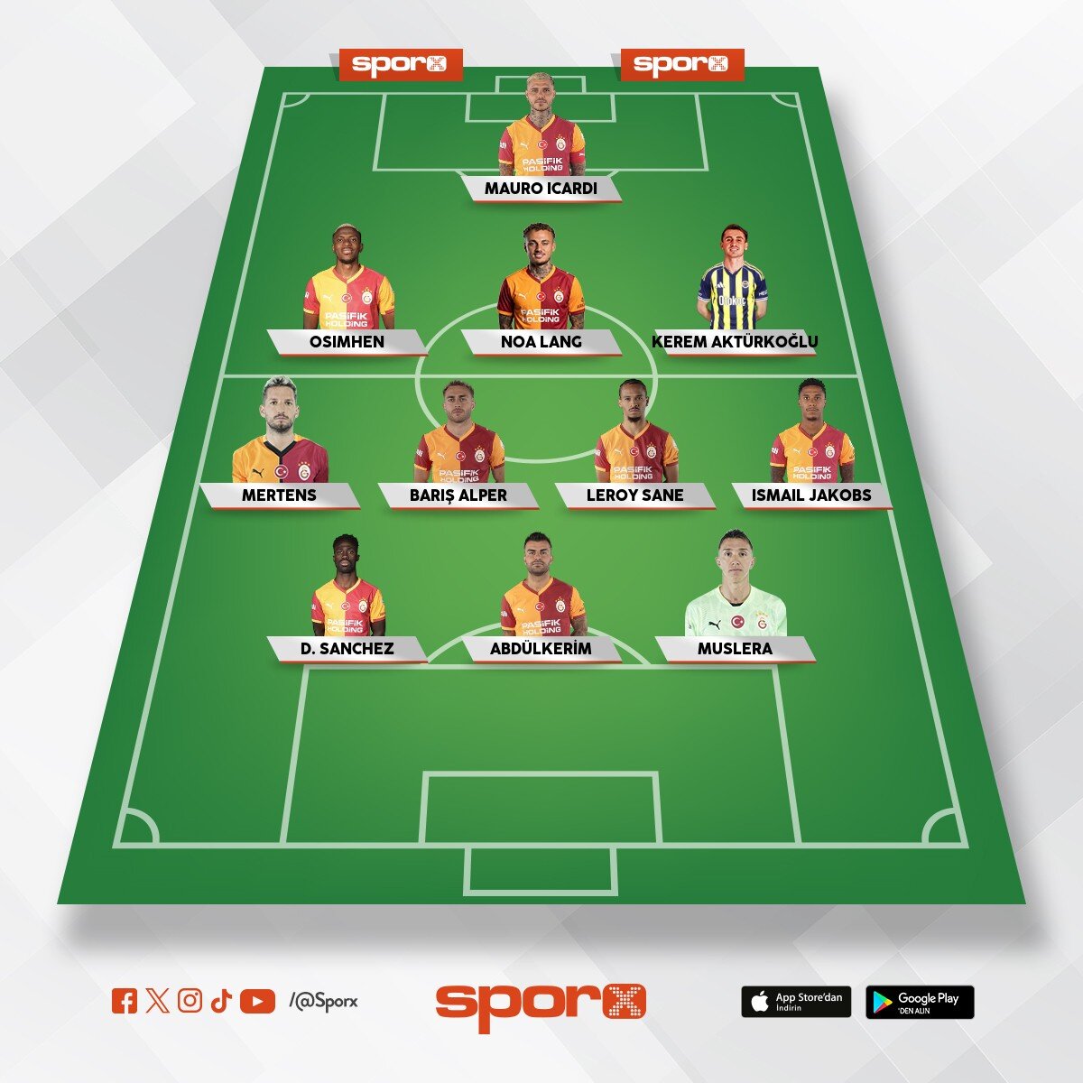 Kadro ad�: Galatasaray Kuran: Nefise BARLAK