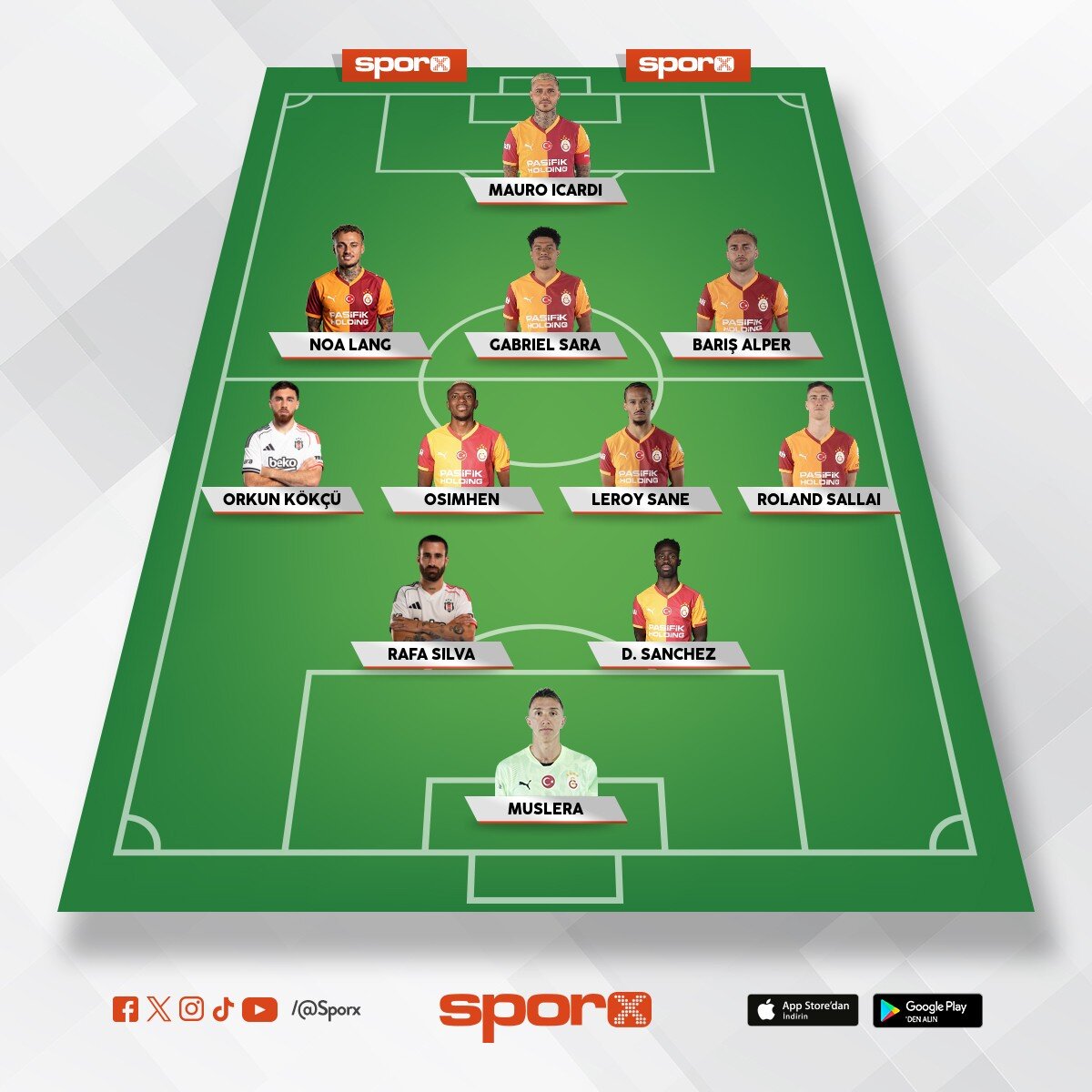 Galatasaray 
Be�ikta�