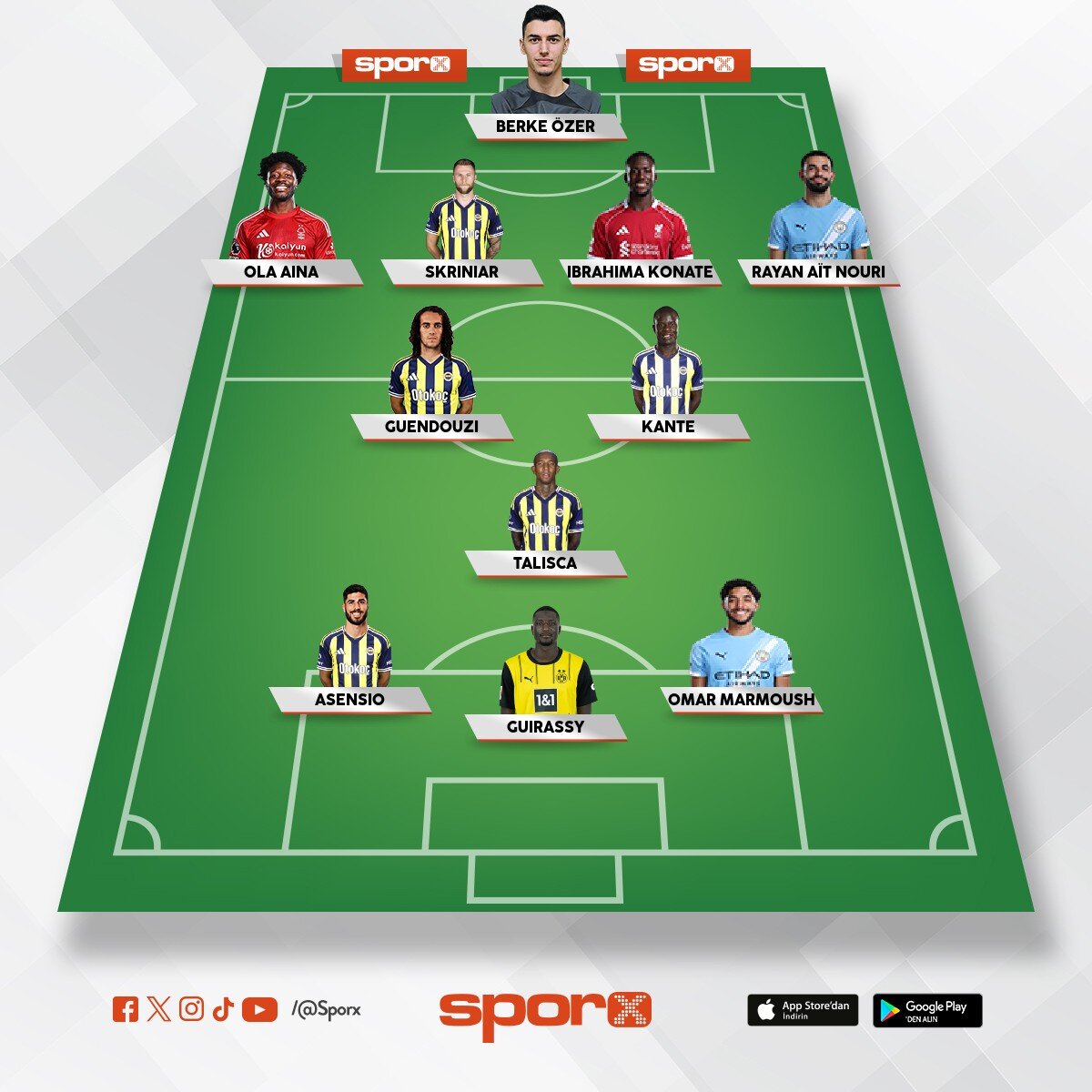 Fenerbah�e �lk 11