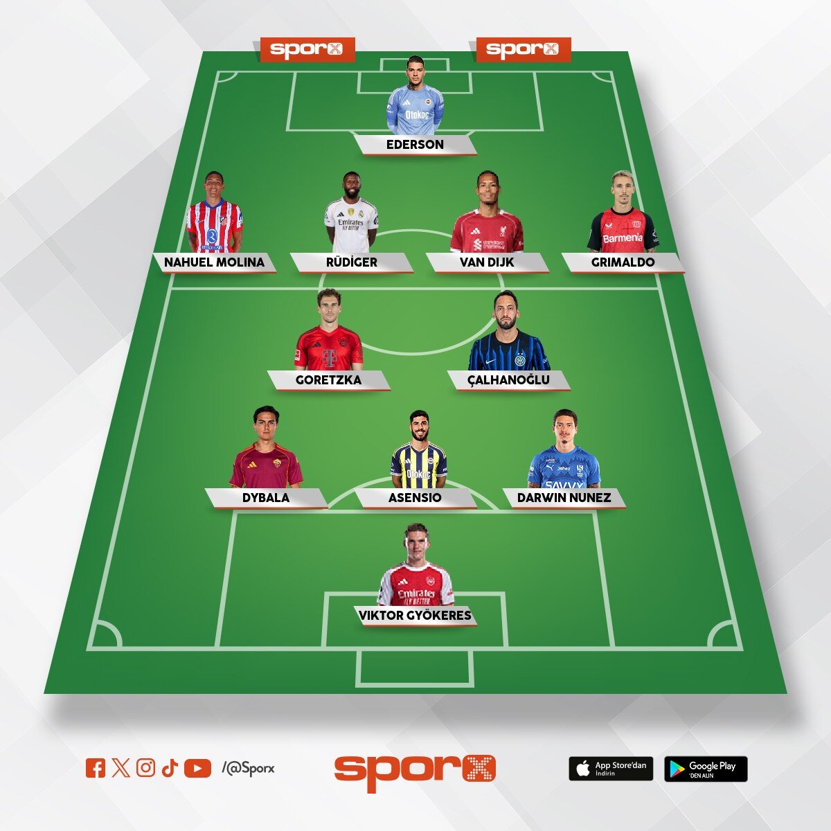 Efsane kadro ???????