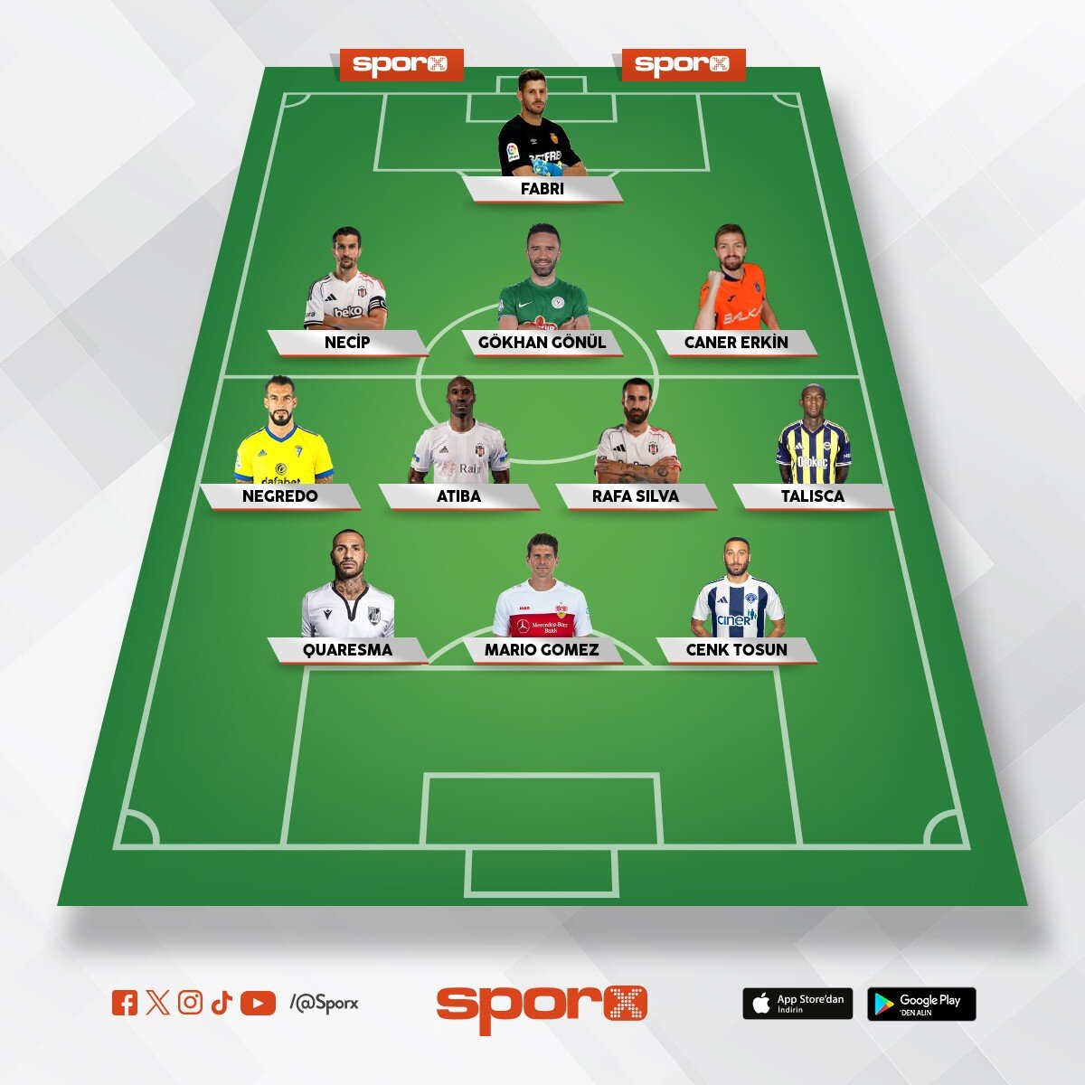 Prime Be�ikta� kadrosu