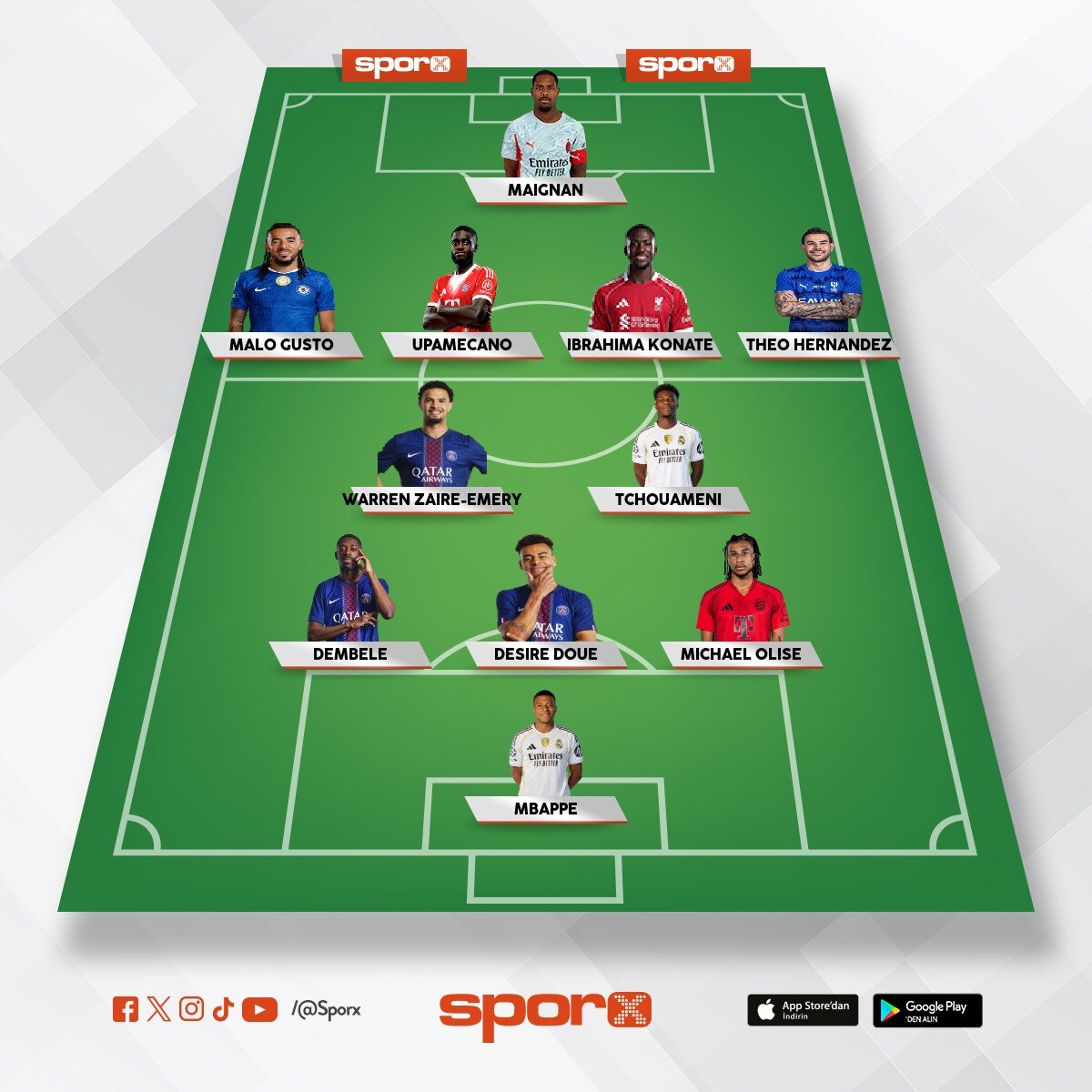 Ates ediyor fransa tak�m�