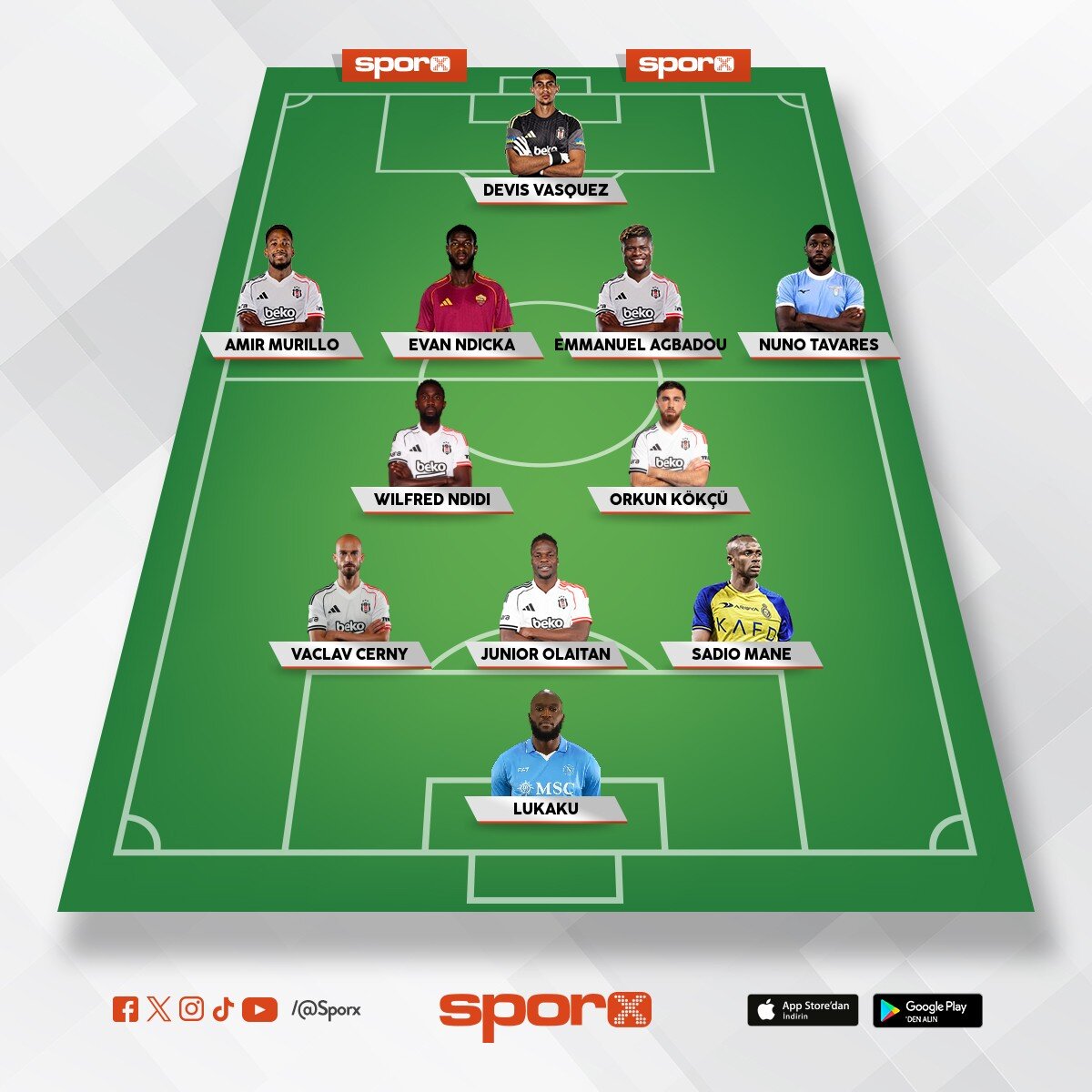 S�yle b� kadro fena olmaz 