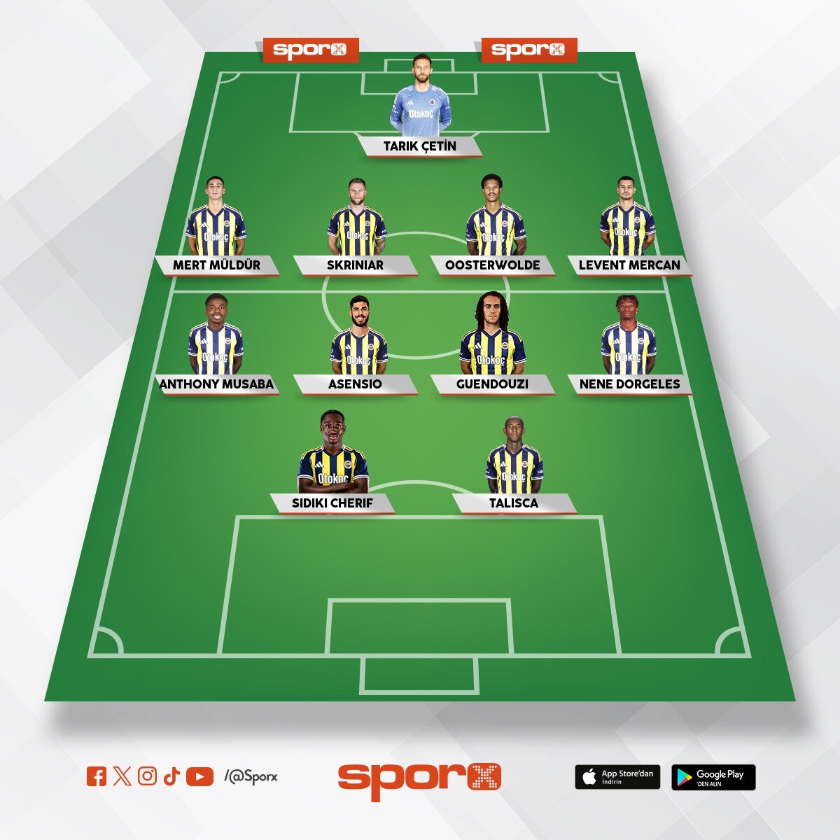 Fenerbah�e kadrosunu kuran Ali Eren 