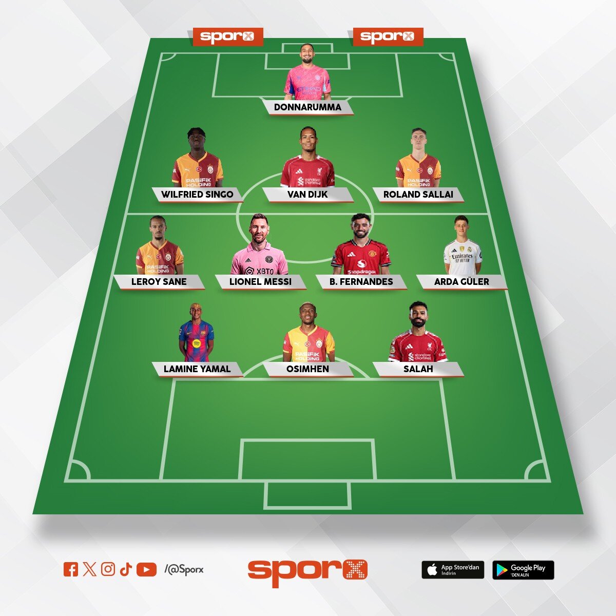 Hayalimin kadrosu bu kadro ile ��k i�i bitir