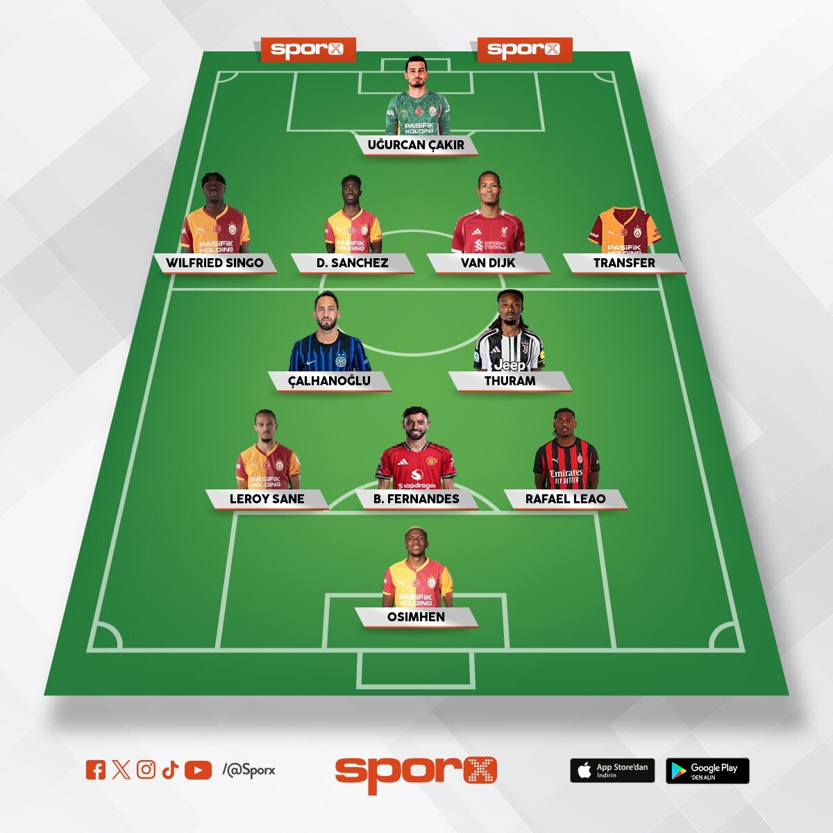 Sol bek gelmedi akl�ma