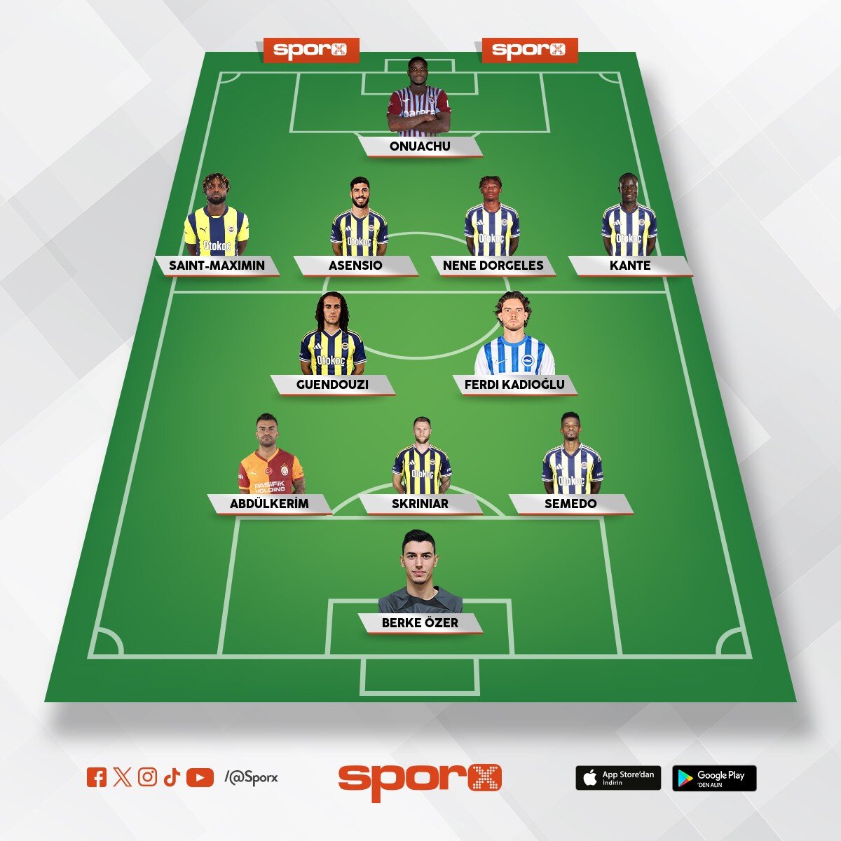 FENERBAH�E �LK 11'�