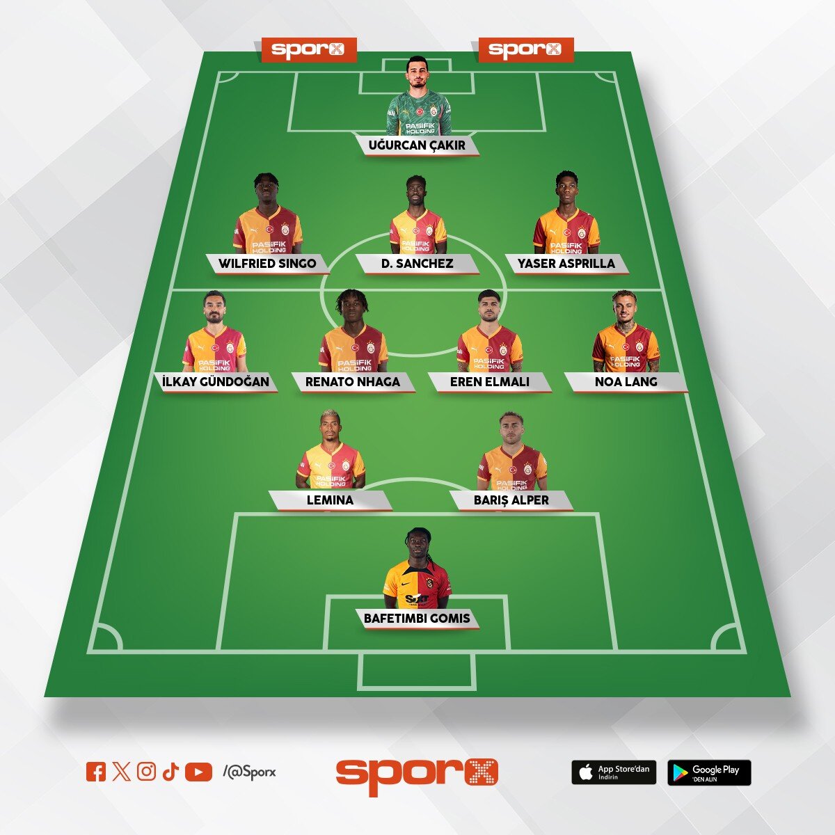 YUNUS EMRE AYG�N 
GALATASARAY