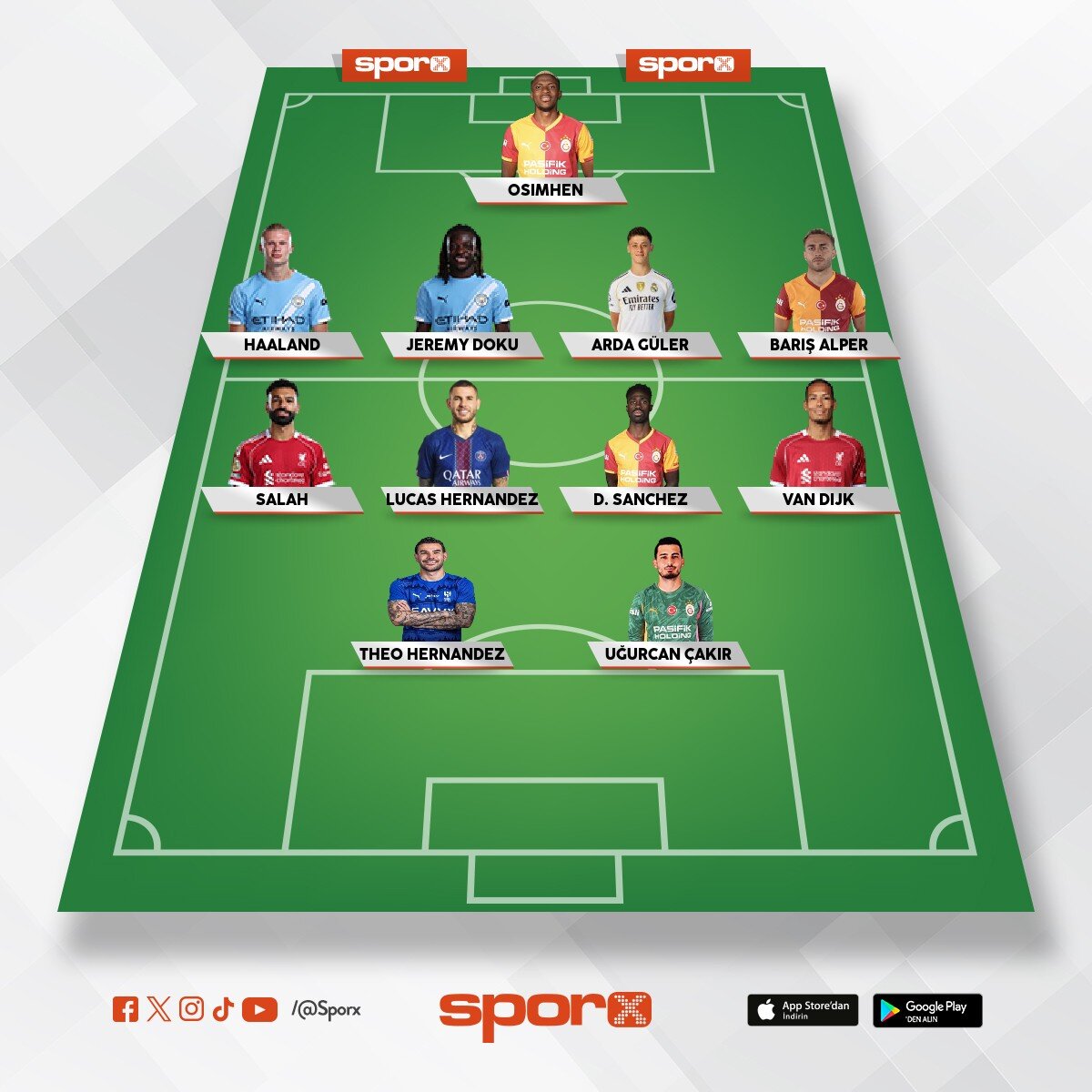 bence Galatasaray�n kadrosu bu �ekilde olmal�