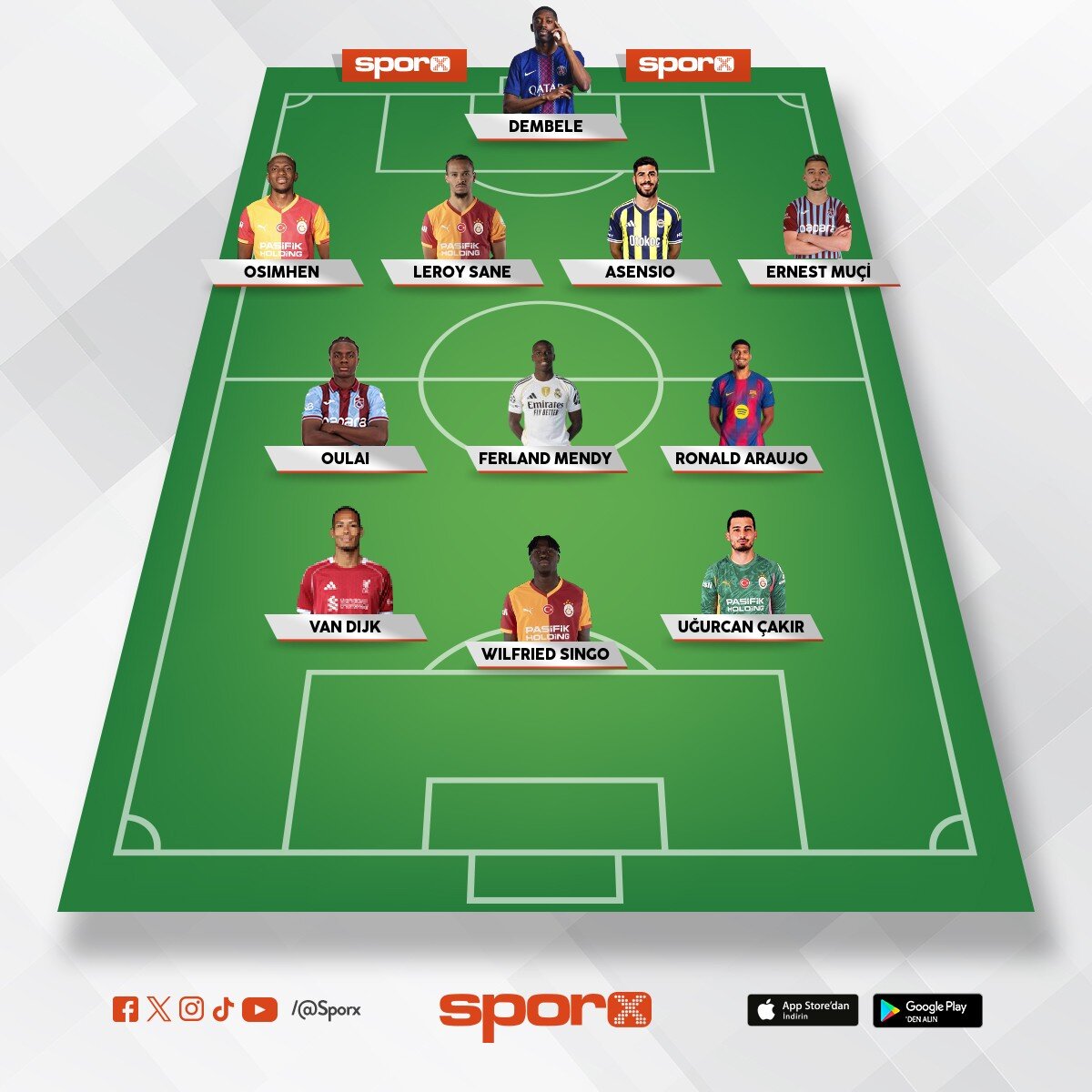 de�i�ik bir tane kadro