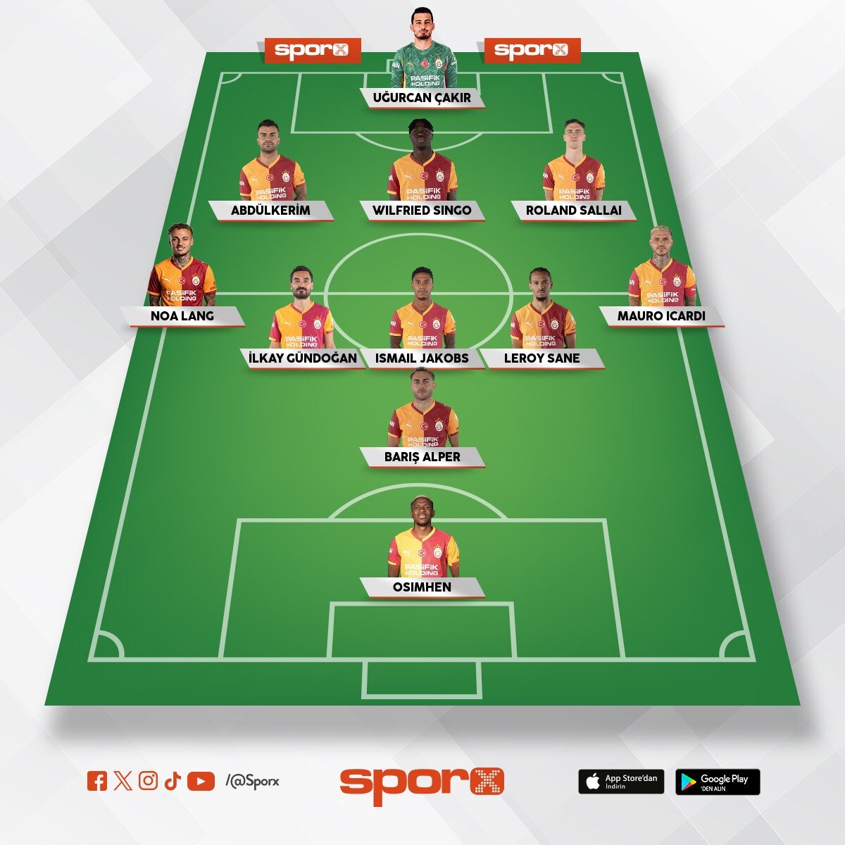 Galatasaray �lk 11