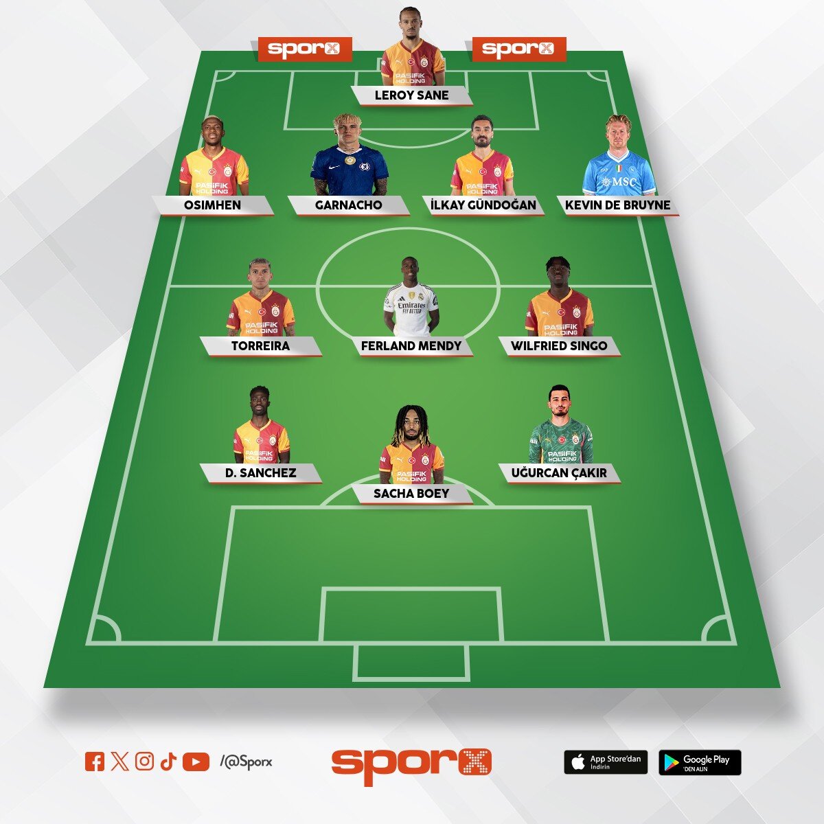 GS hayali ilk on bir