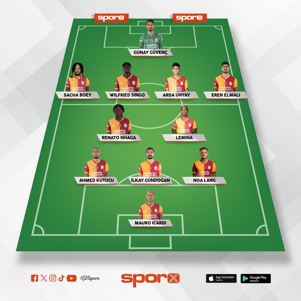 GALATASARAY - GEN�LERB�RL��� MA�I �LK 11'�